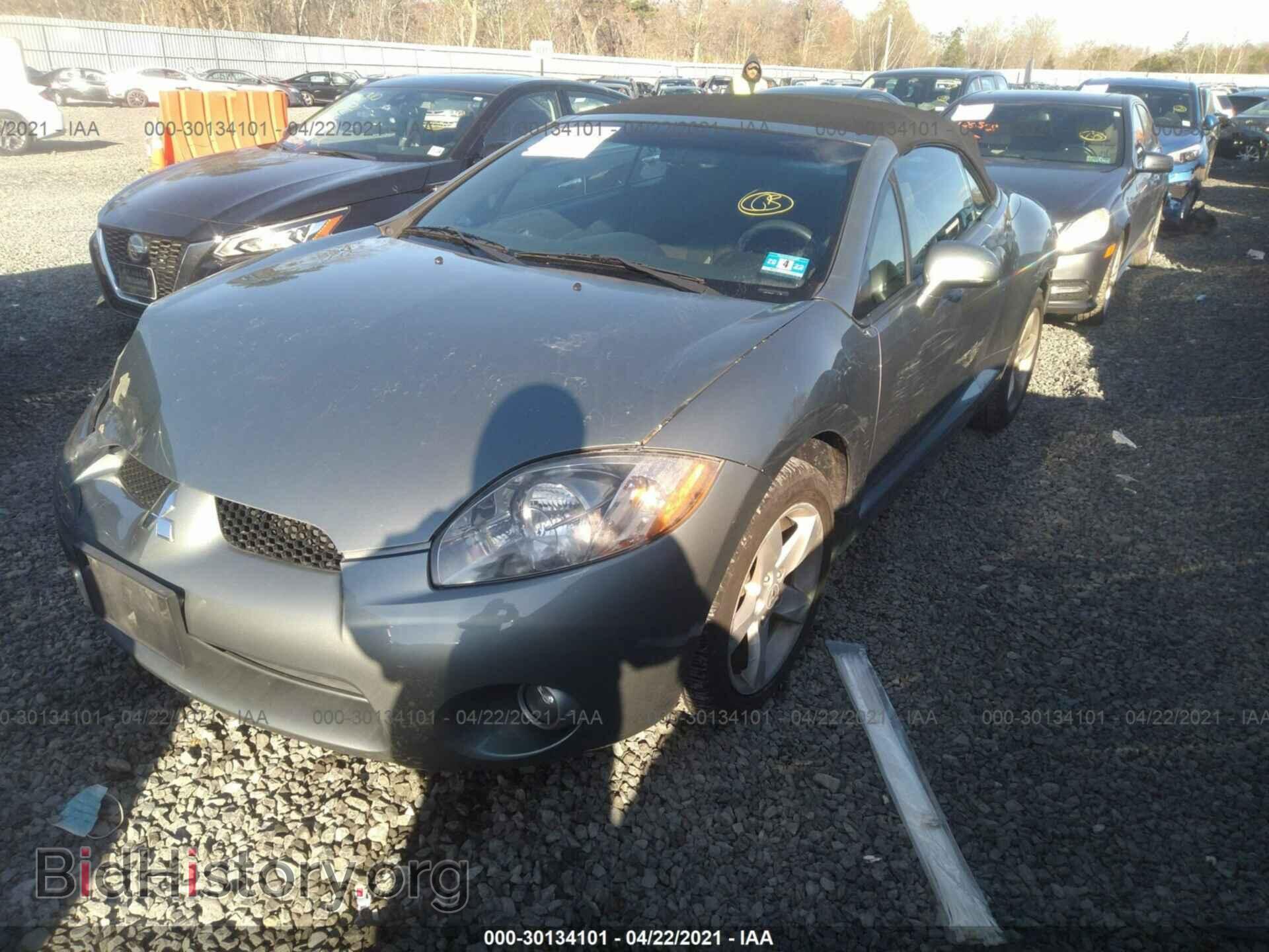 2007 MITSUBISHI ECLIPSE - VIN: 4A3AL35T17E001054 - Photo 2