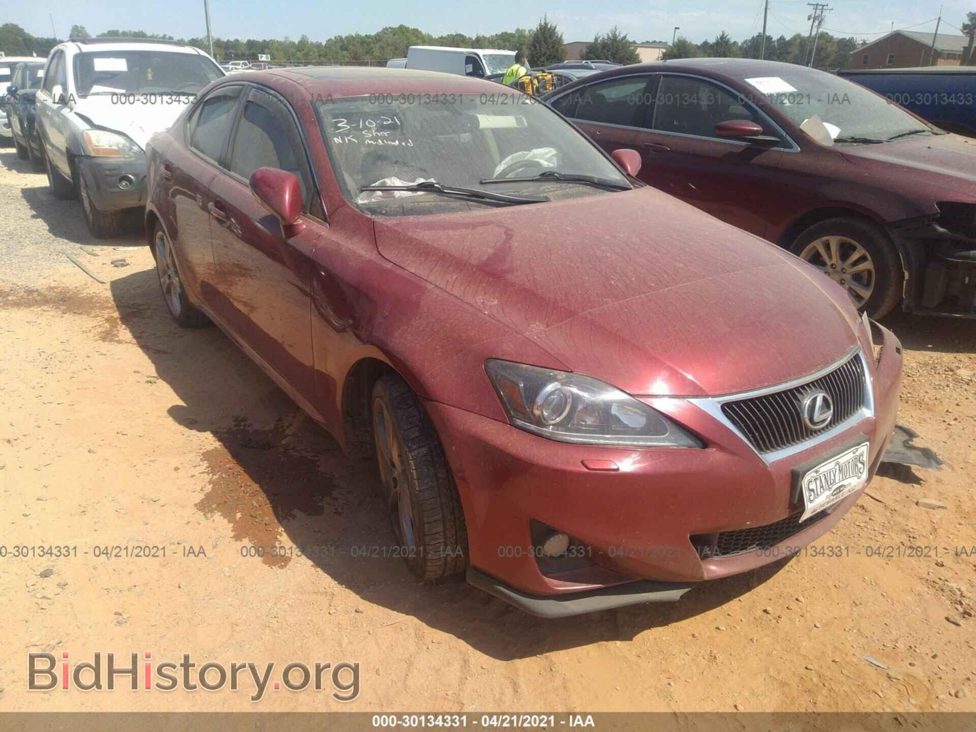 Photo JTHBE5C20B5028065 - LEXUS IS 350 2011