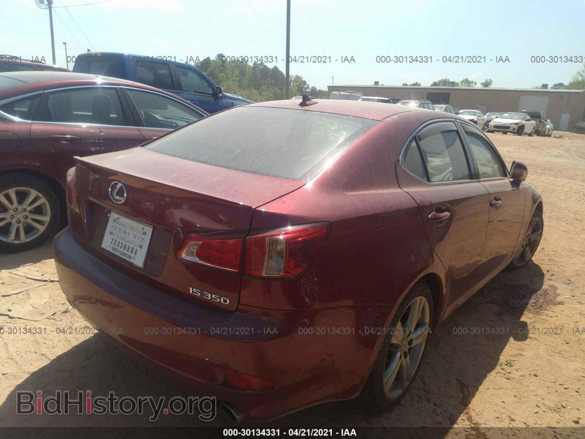 2011 LEXUS IS 350 - VIN: JTHBE5C20B5028065 - Photo 4
