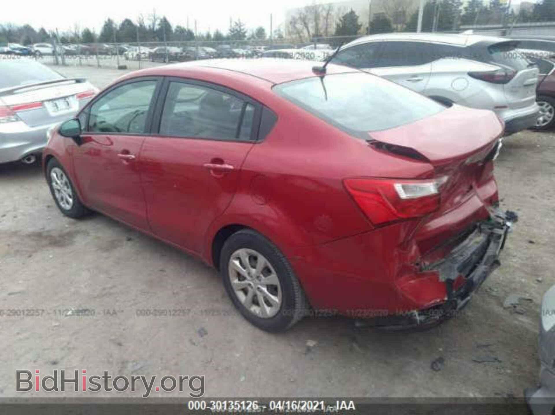 2015 KIA RIO - VIN: KNADM4A38F6461018 - Фото 3