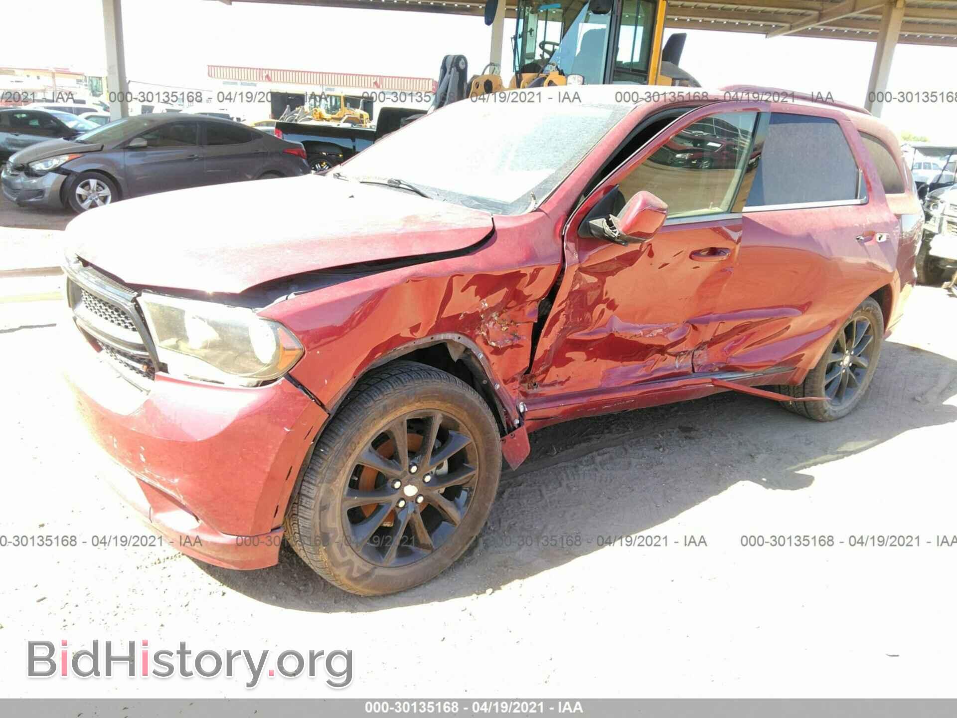 2013 DODGE DURANGO - VIN: 1C4RDHDG2DC653449 - Фото 2