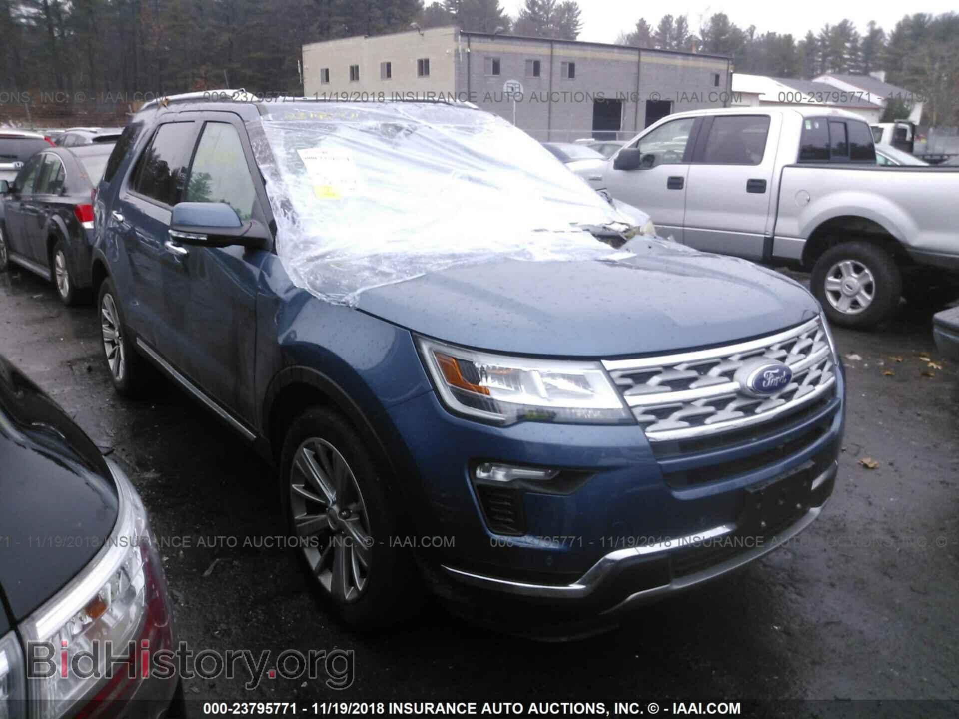 Фотография 1FM5K8F81JGB73042 - FORD EXPLORER 2018