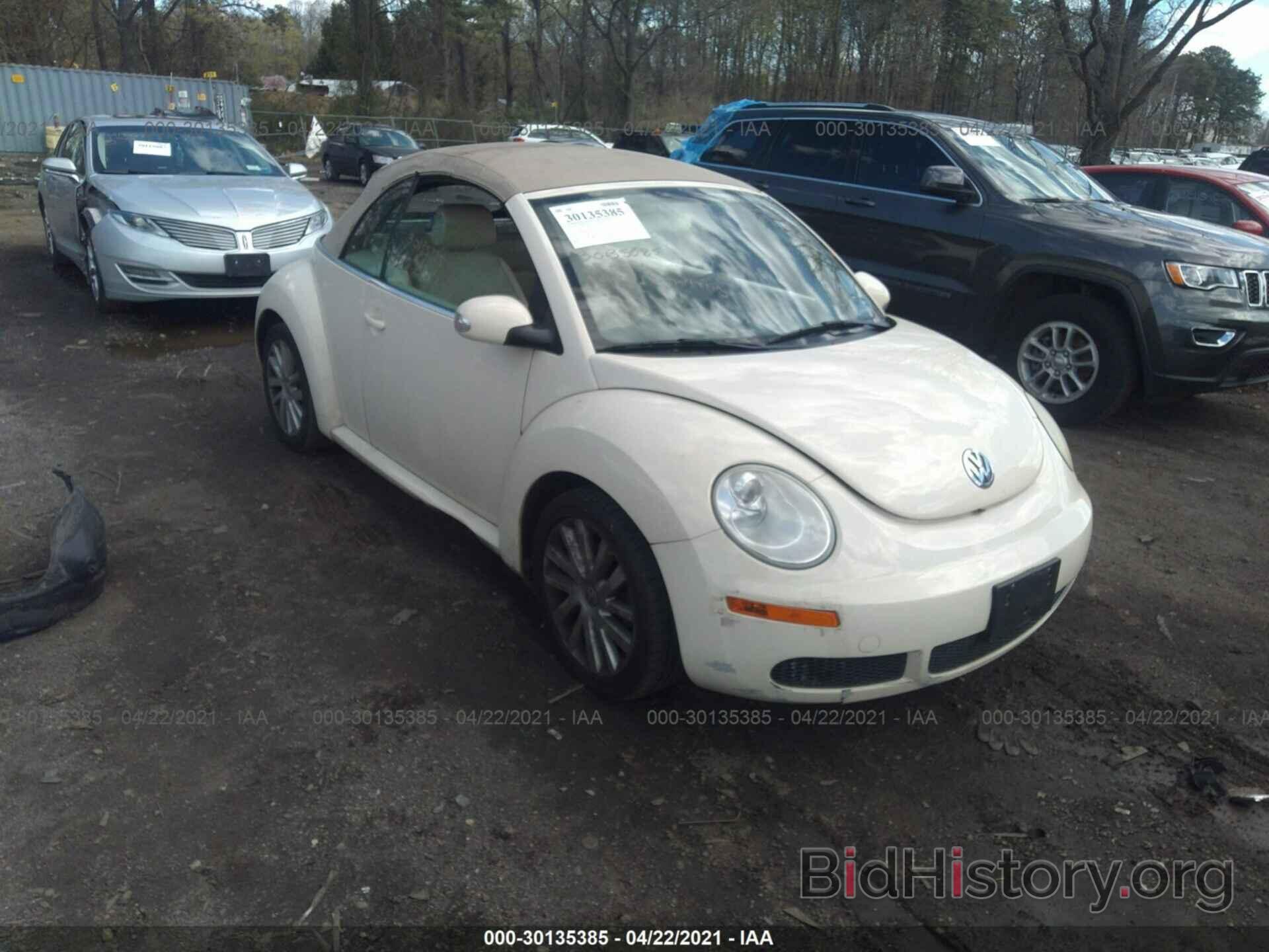 Photo 3VWRG31Y88M414917 - VOLKSWAGEN NEW BEETLE CONVERTIBLE 2008