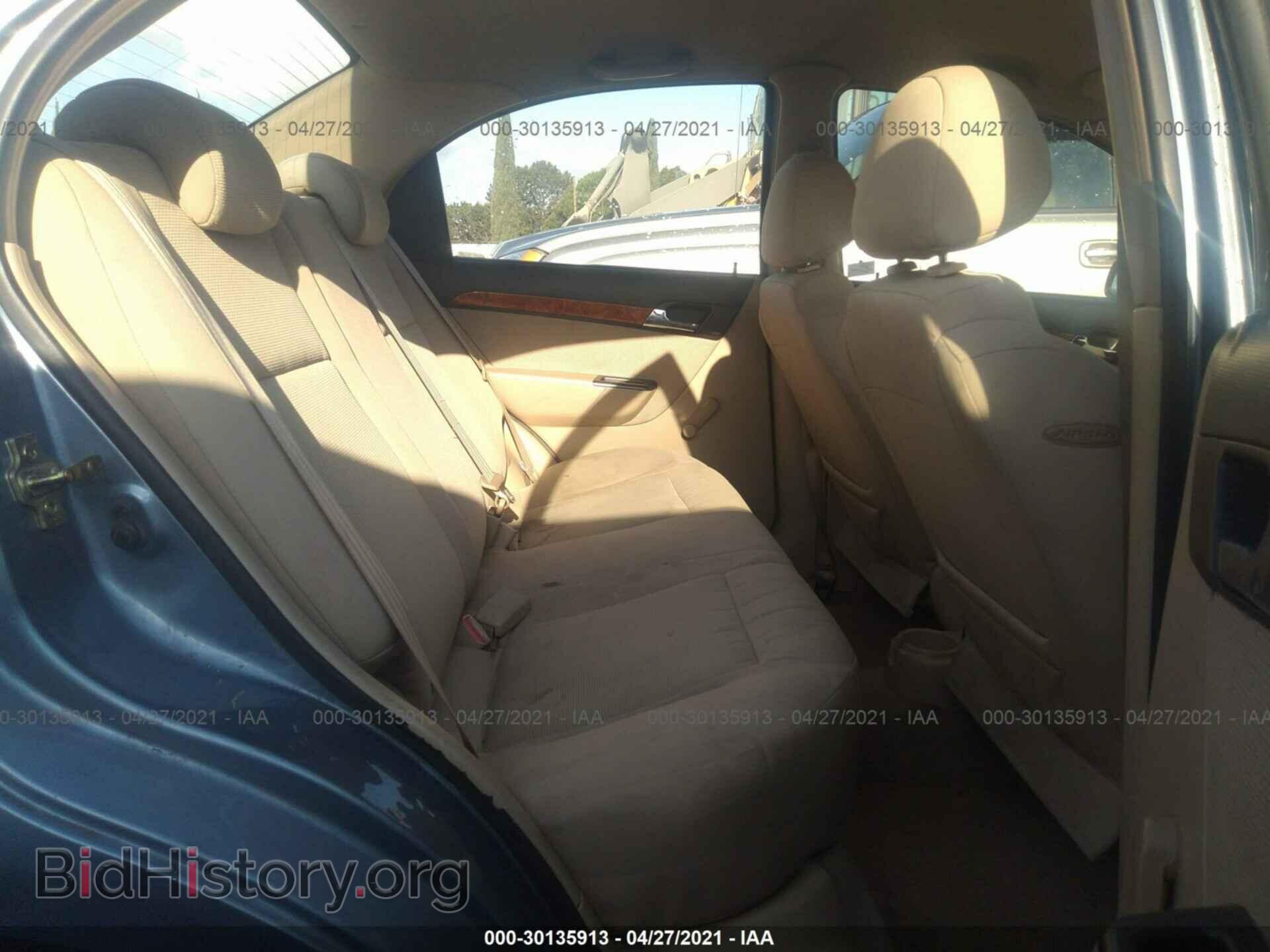 2007 CHEVROLET AVEO - VIN: KL1TD56637B057888 - Фото 8