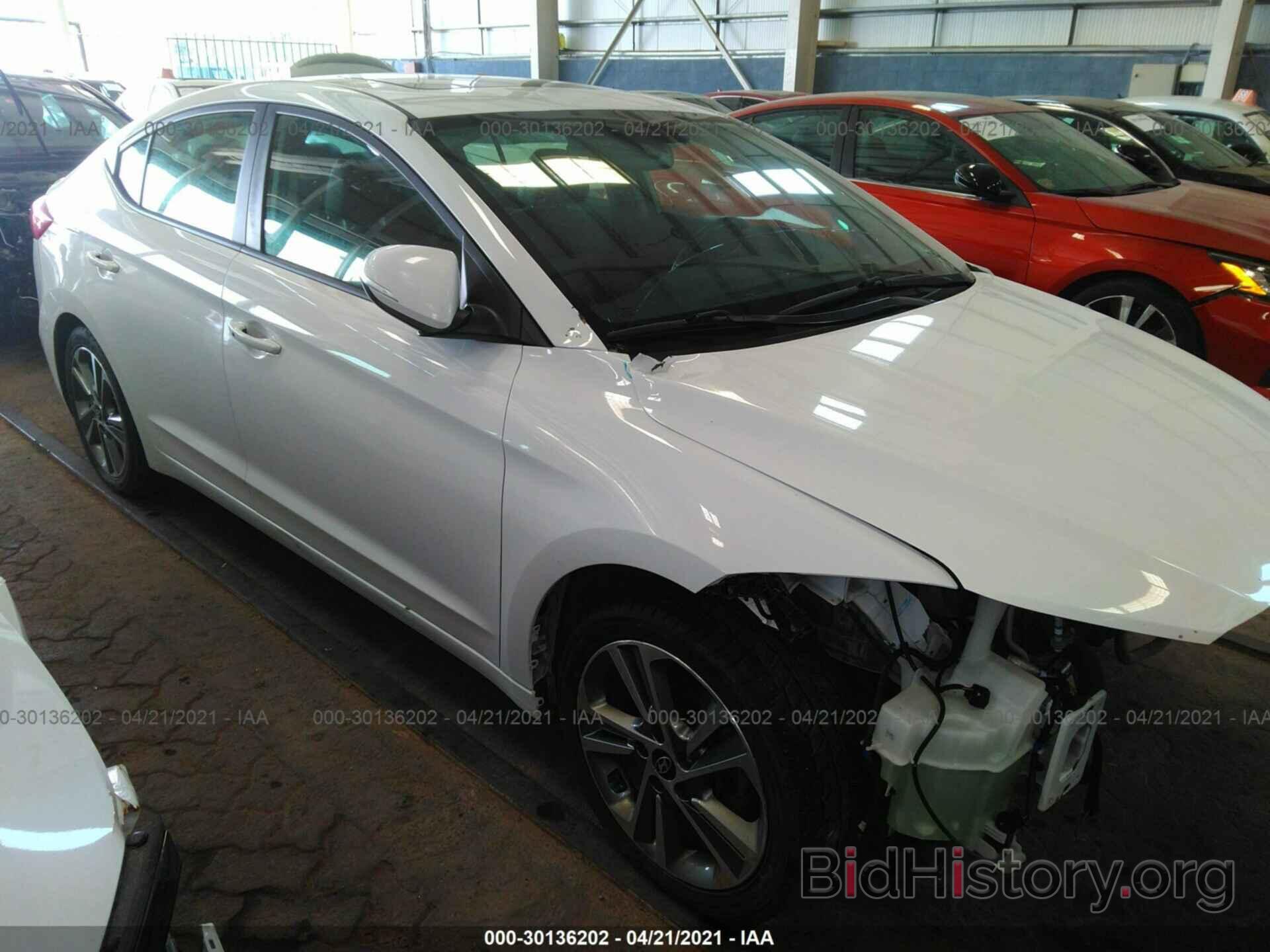 Photo KMHD84LF0JU663043 - HYUNDAI ELANTRA 2018