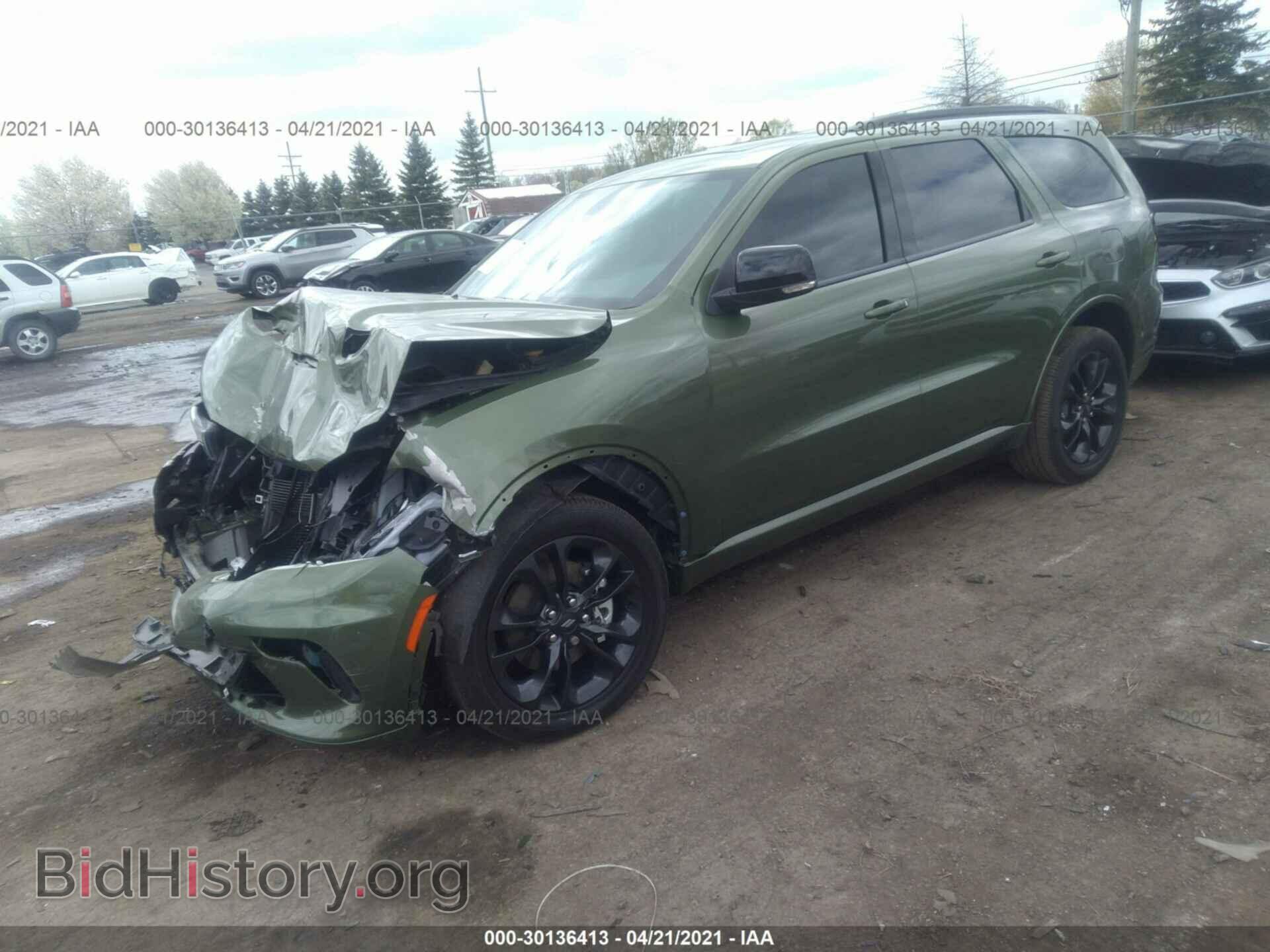 2021 DODGE DURANGO - VIN: 1C4RDJDG6MC558450 - Photo 2