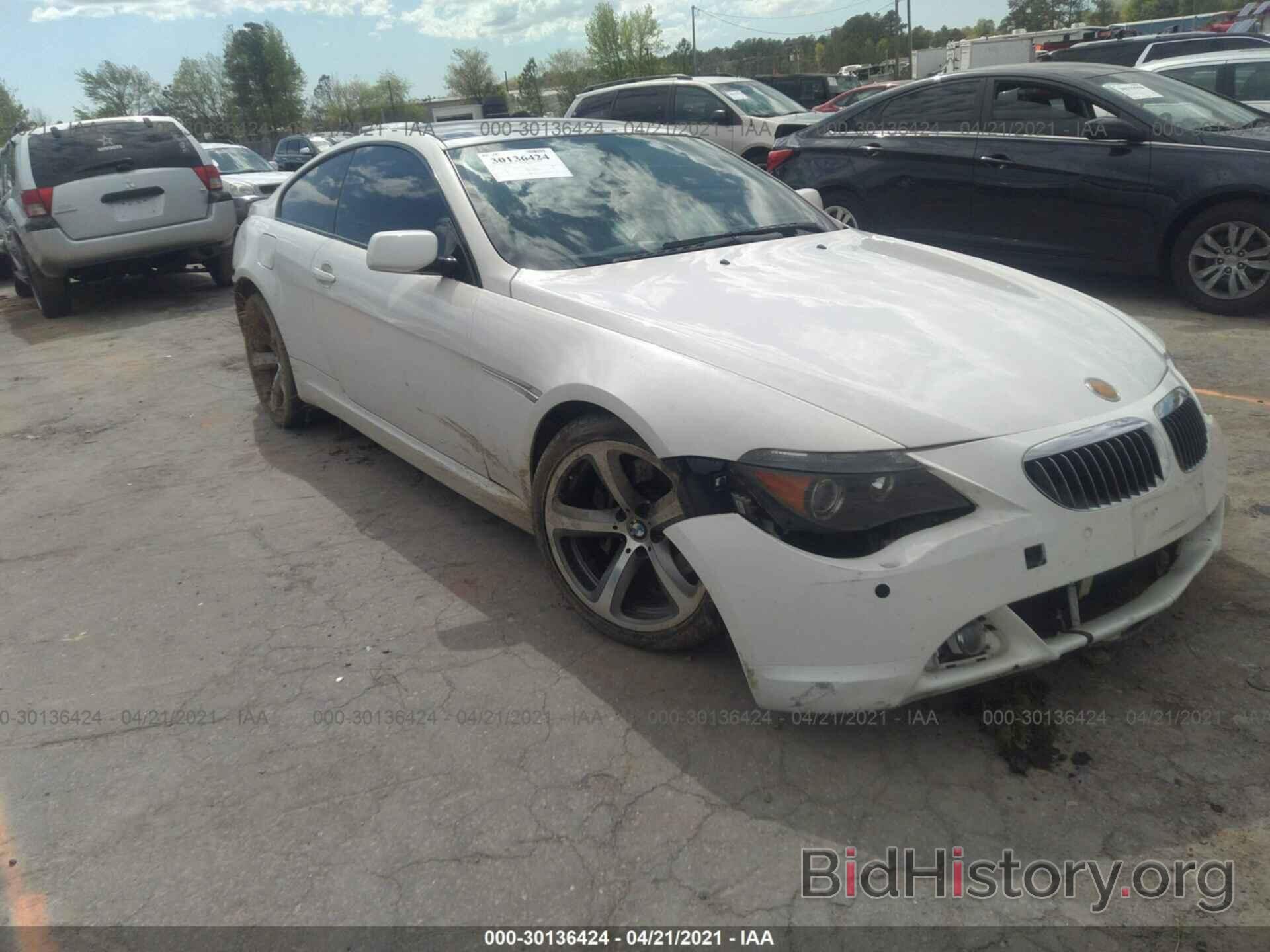 Photo WBAEH13406CR49443 - BMW 6 SERIES 2006