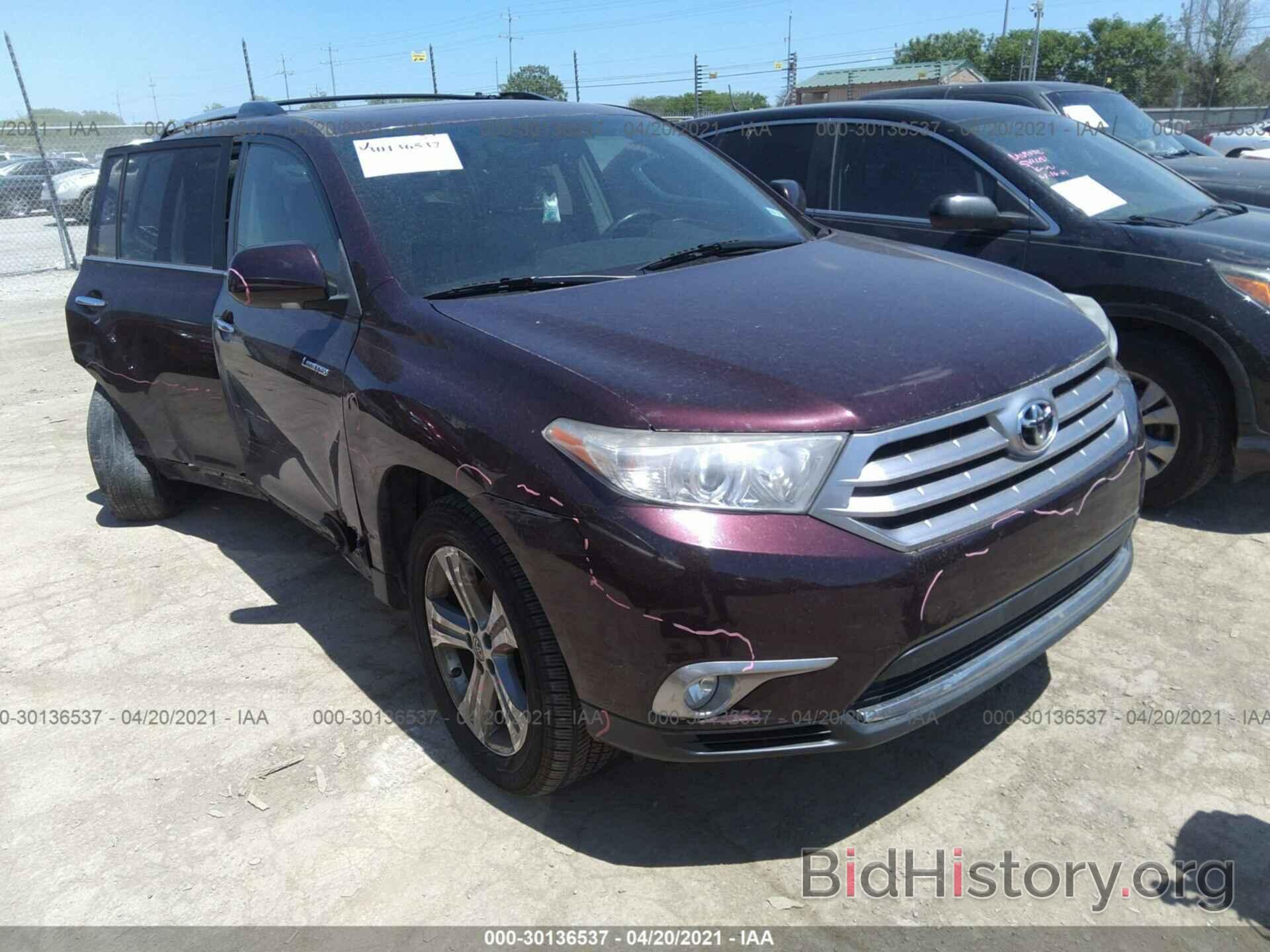 Фотография 5TDYK3EH7BS030965 - TOYOTA HIGHLANDER 2011