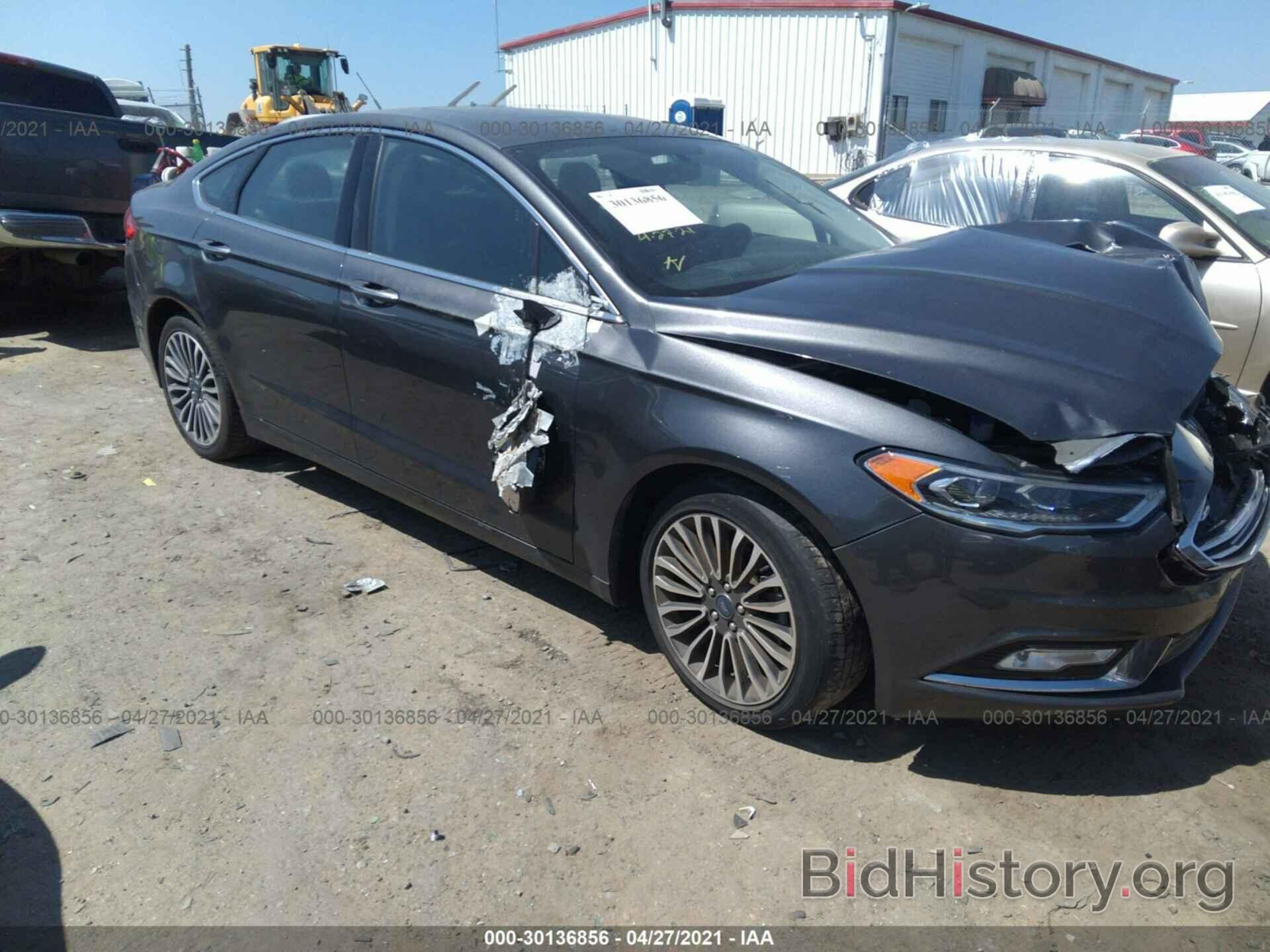 Photo 3FA6P0D9XJR137758 - FORD FUSION 2018