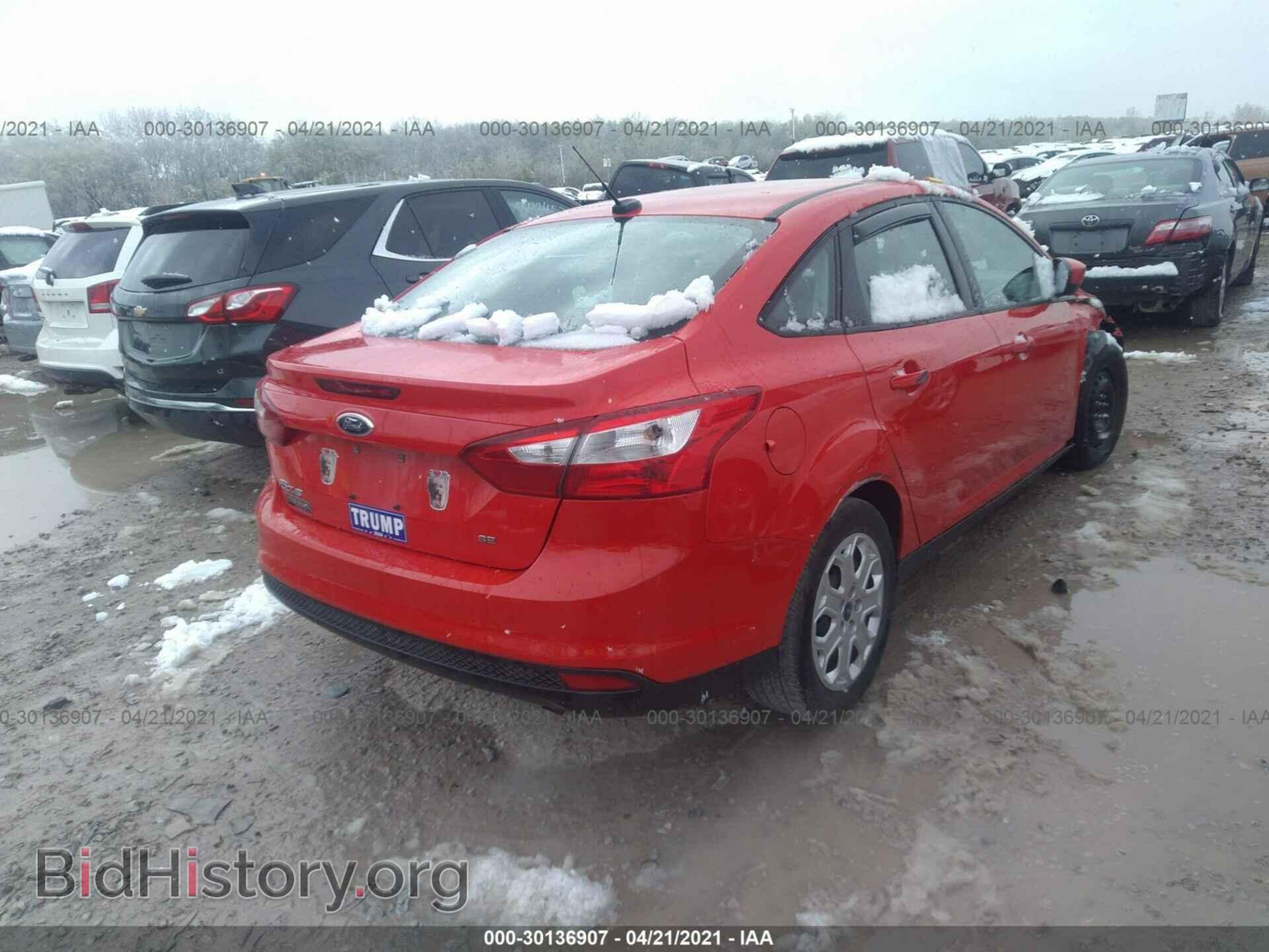 2012 FORD FOCUS - VIN: 1FAHP3F25CL311117 - Фото 4