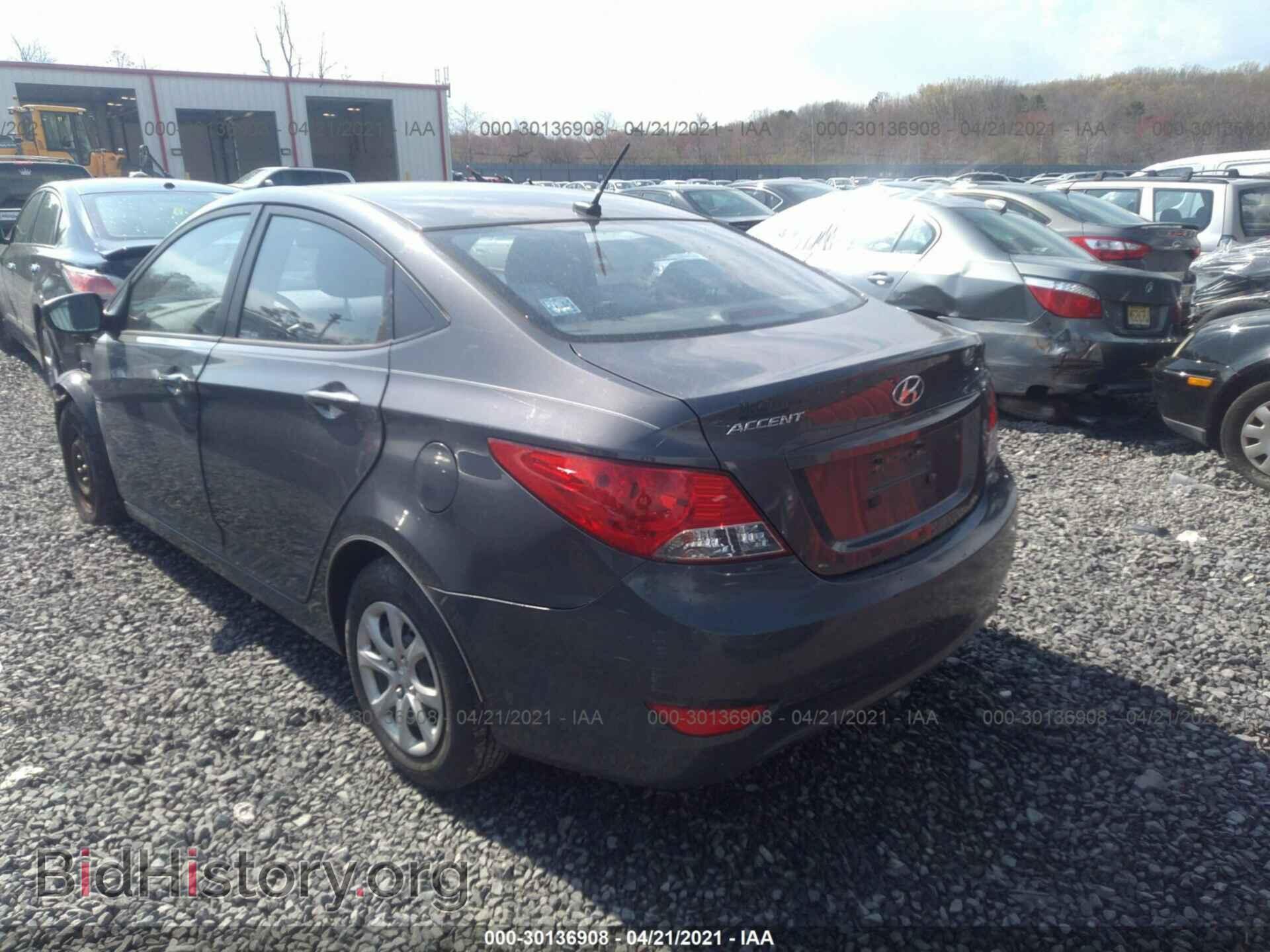 2012 HYUNDAI ACCENT - VIN: KMHCT4AE5CU201181 - Фото 3