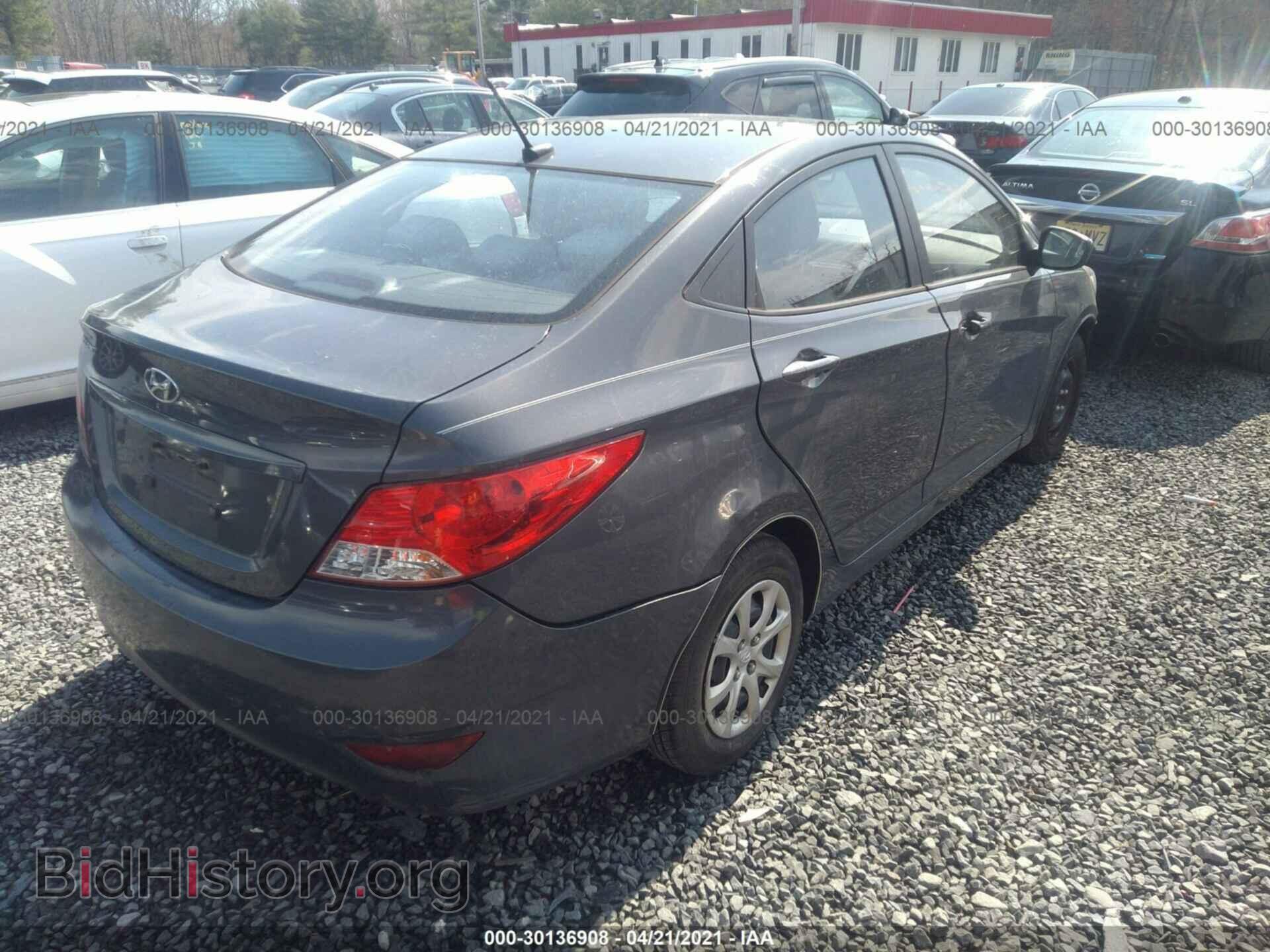 2012 HYUNDAI ACCENT - VIN: KMHCT4AE5CU201181 - Фото 4