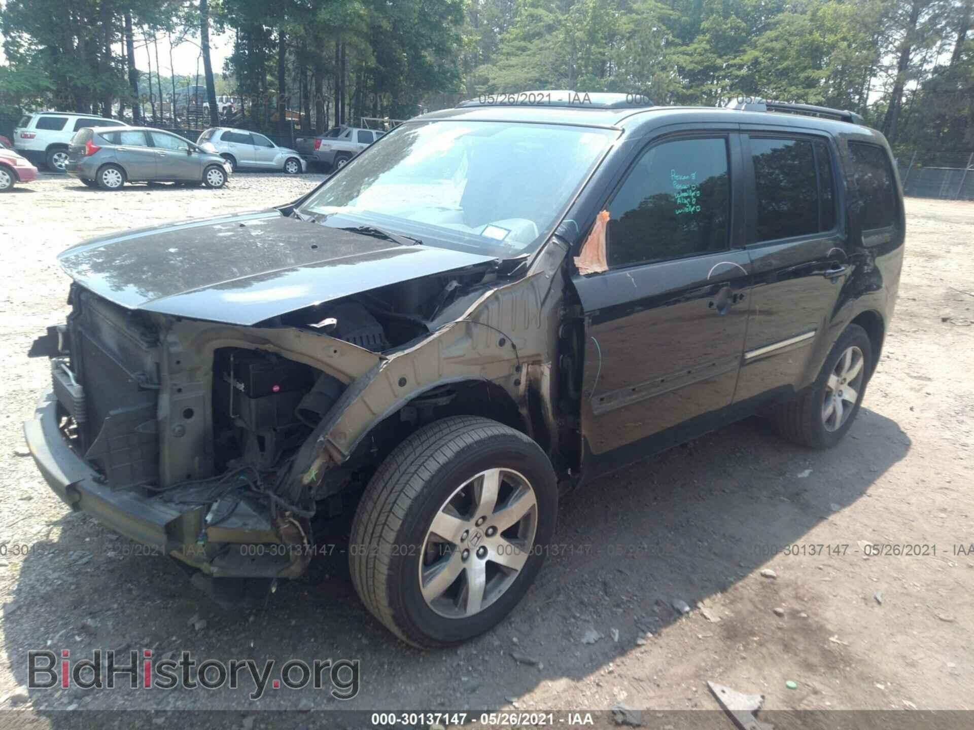 2013 HONDA PILOT - VIN: 5FNYF4H92DB070957 - Photo 2