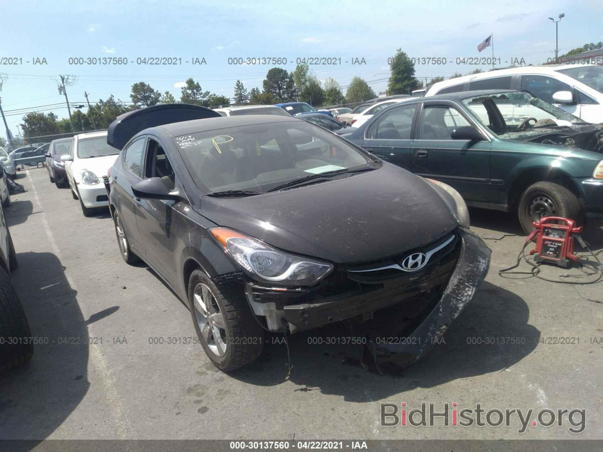 Photo KMHDH4AE8DU898742 - HYUNDAI ELANTRA 2013