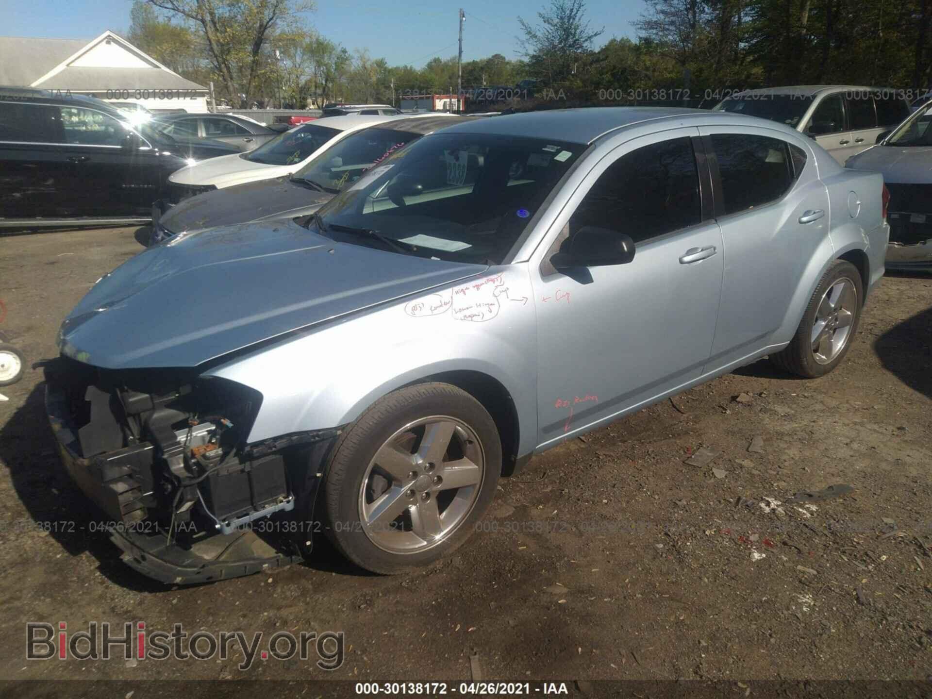 2013 DODGE AVENGER - VIN: 1C3CDZAB1DN571967 - Фото 2