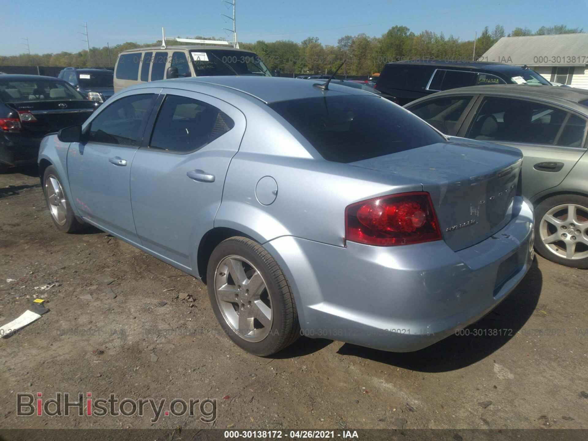 2013 DODGE AVENGER - VIN: 1C3CDZAB1DN571967 - Фото 3