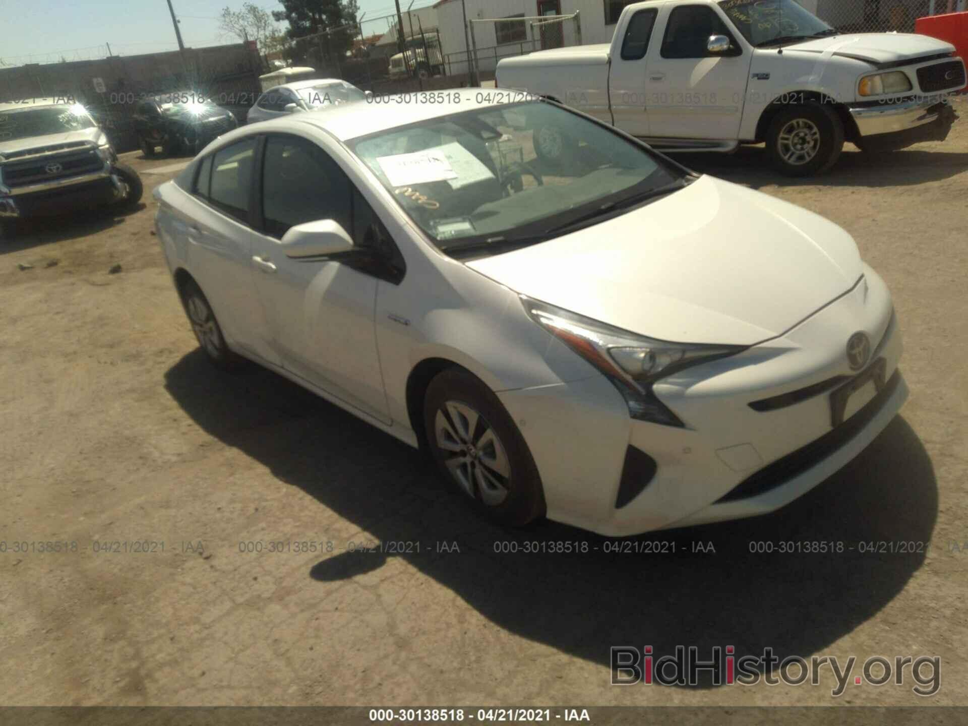 Photo JTDKBRFU8H3050298 - TOYOTA PRIUS 2017