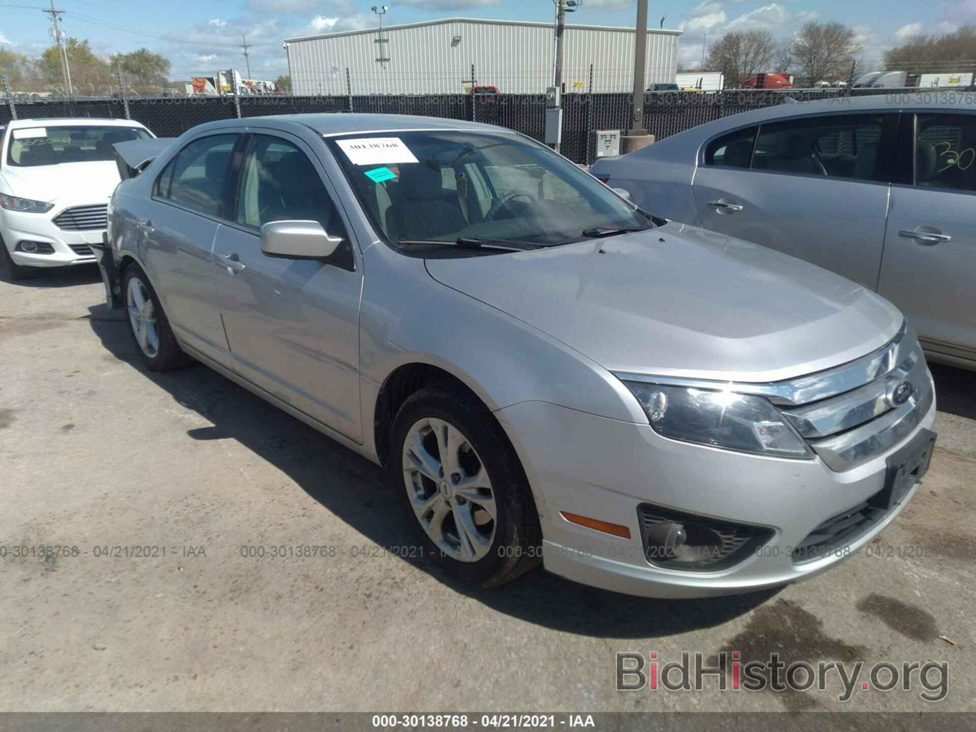 Photo 3FAHP0HGXCR323188 - FORD FUSION 2012