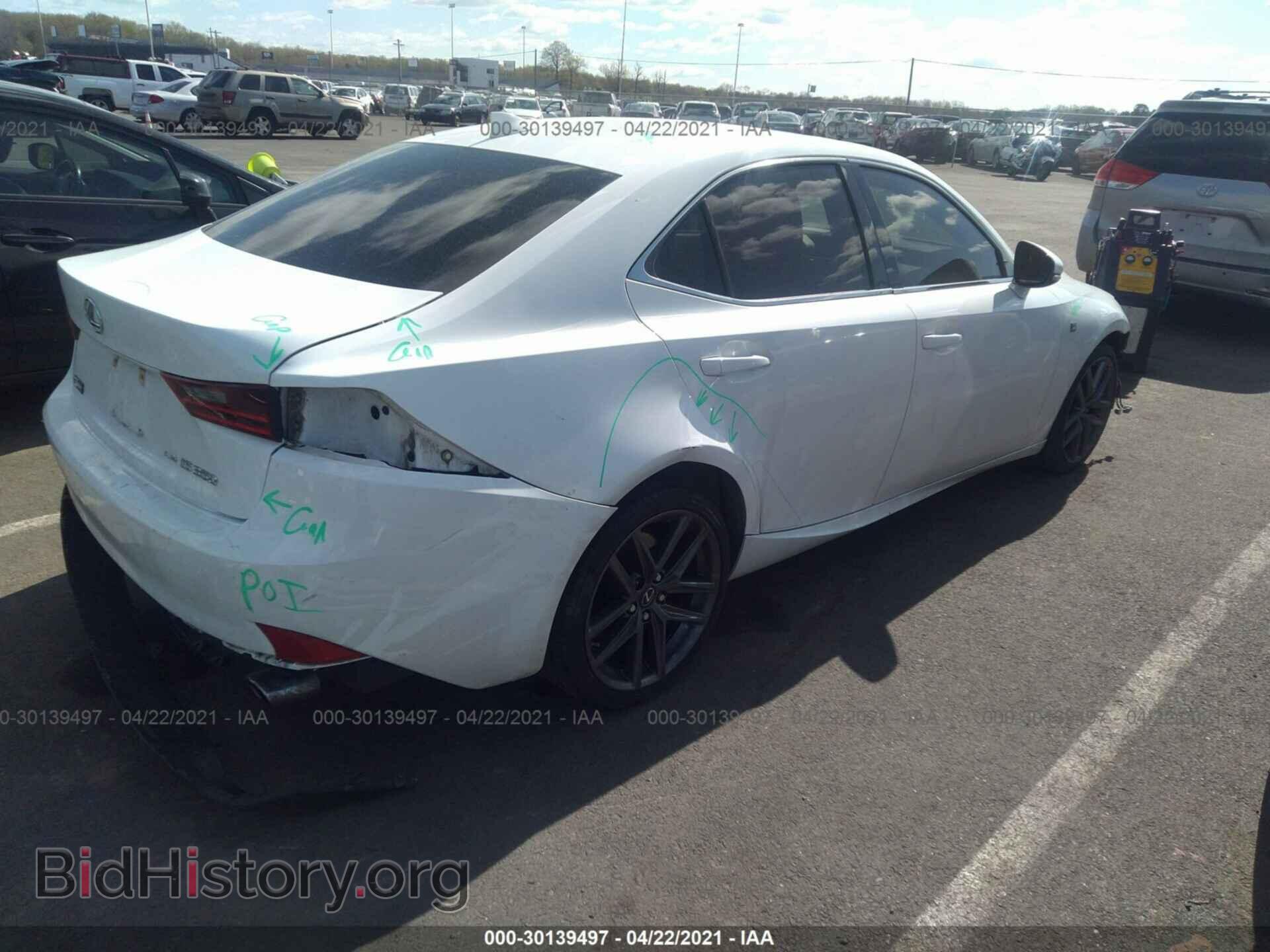 2014 LEXUS IS 350 - VIN: JTHCE1D29E5004895 - Фото 4