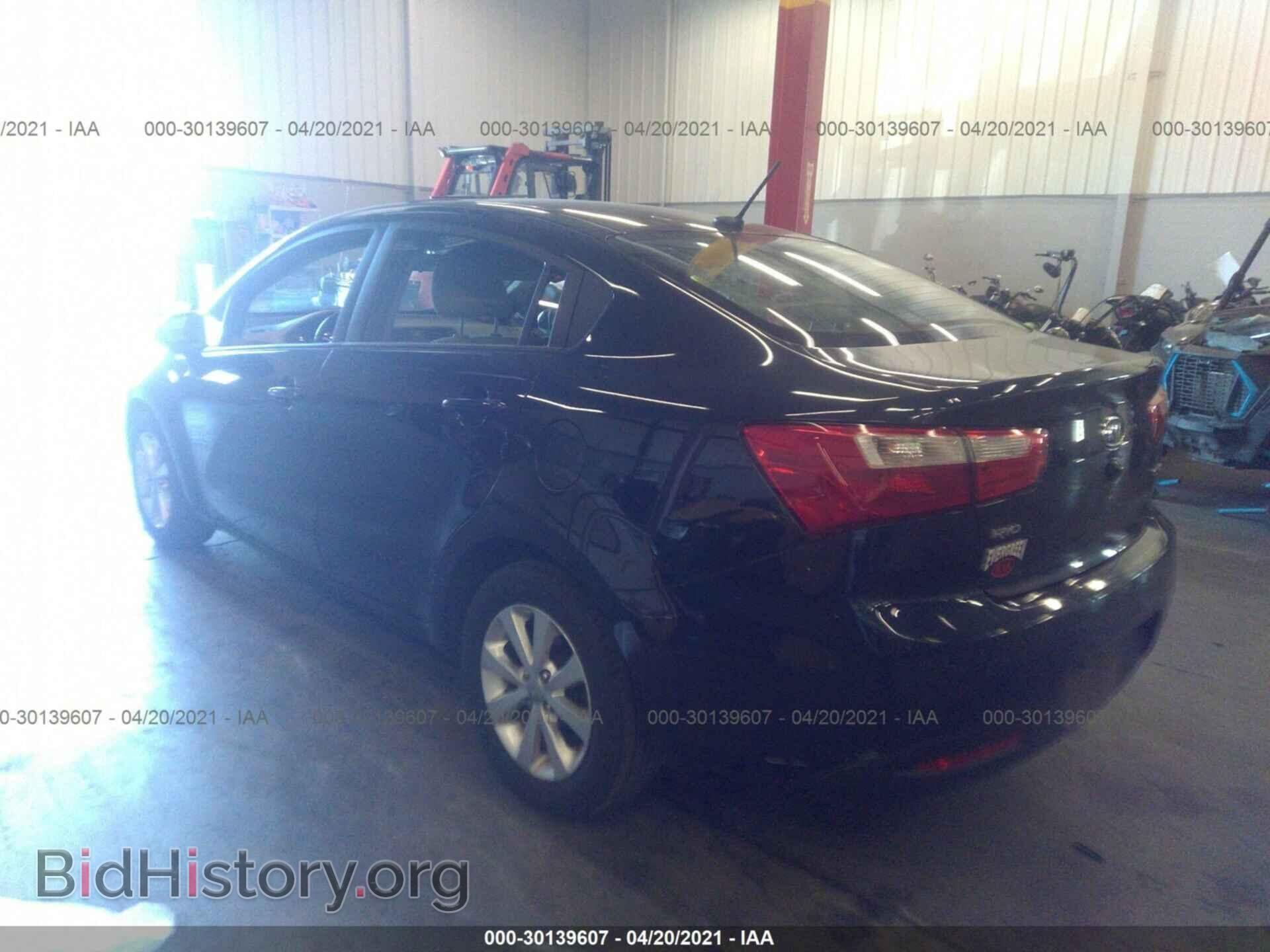 2012 KIA RIO - VIN: KNADN4A39C6070856 - Фото 3