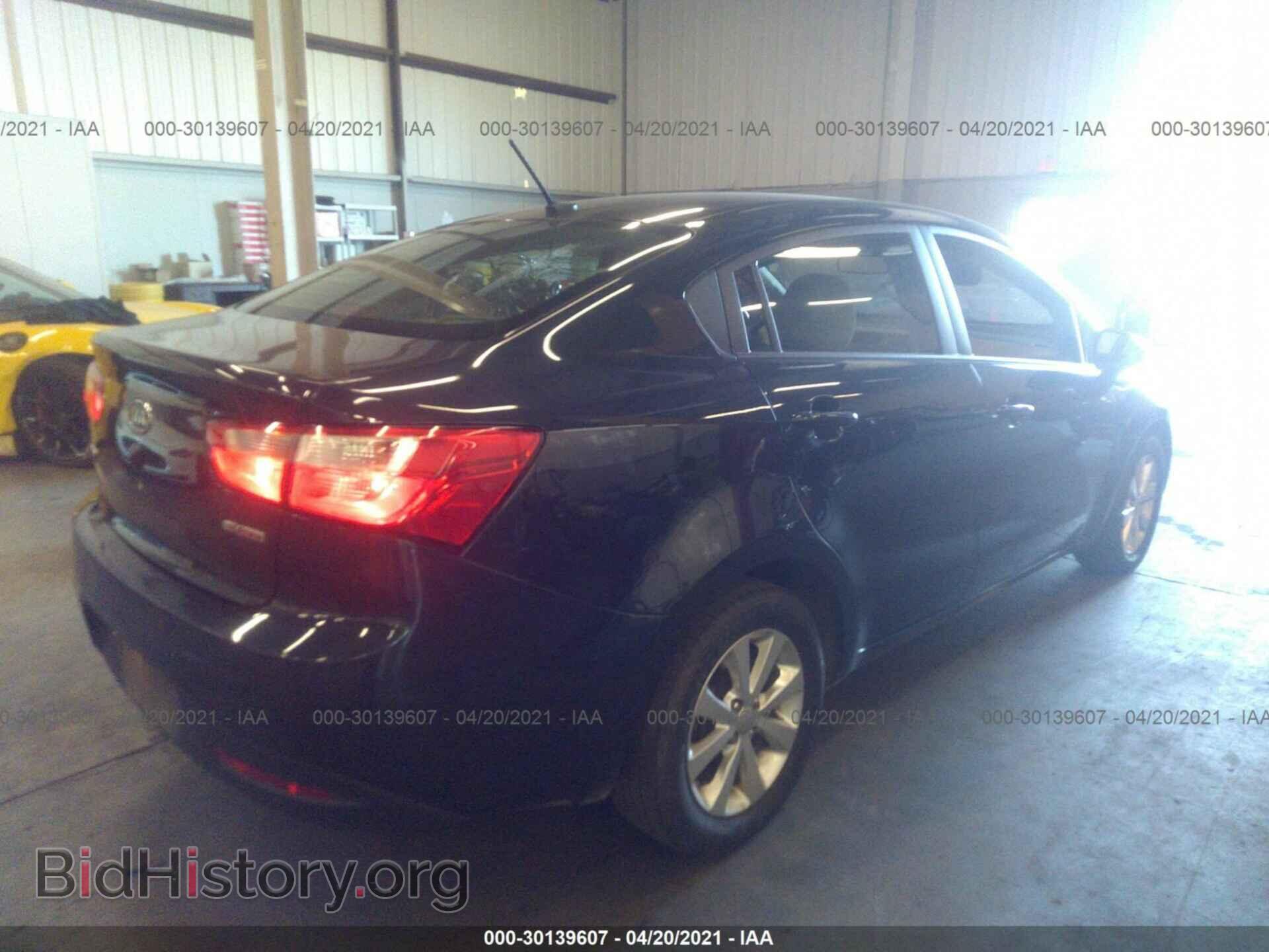 2012 KIA RIO - VIN: KNADN4A39C6070856 - Фото 4