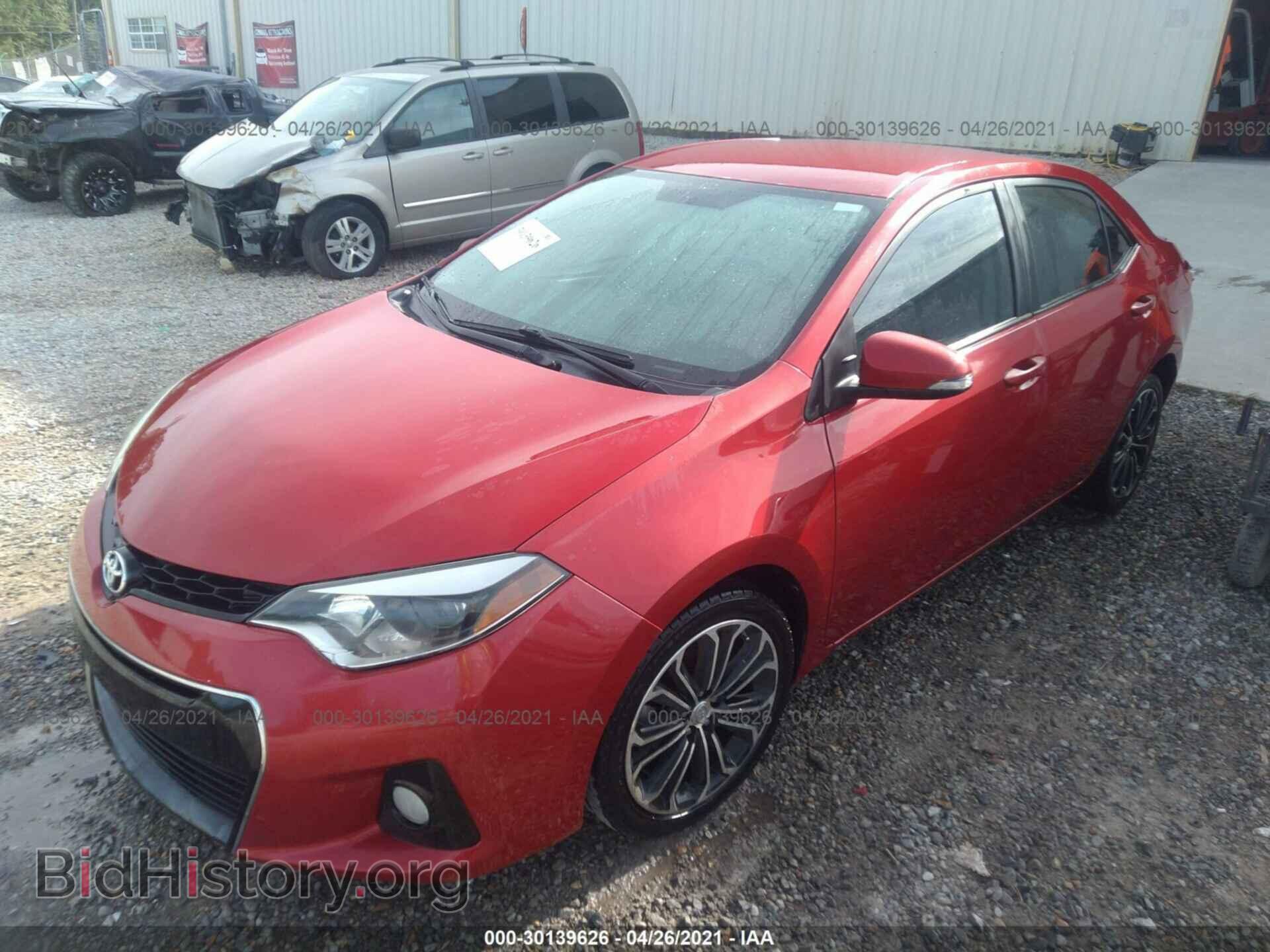 2014 TOYOTA COROLLA - VIN: 2T1BURHE6EC141346 - Фото 2
