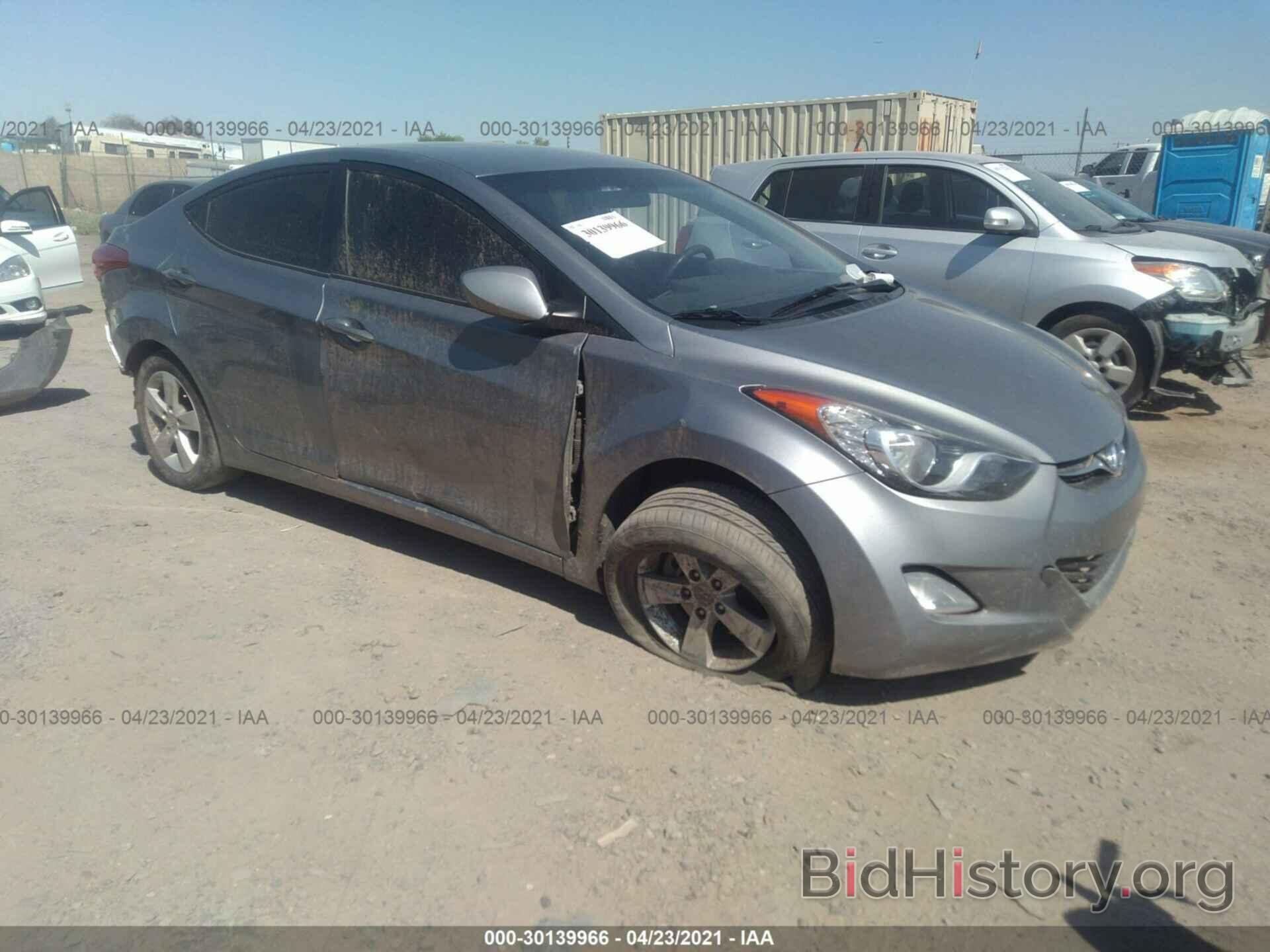 Photo KMHDH4AE0CU312856 - HYUNDAI ELANTRA 2012