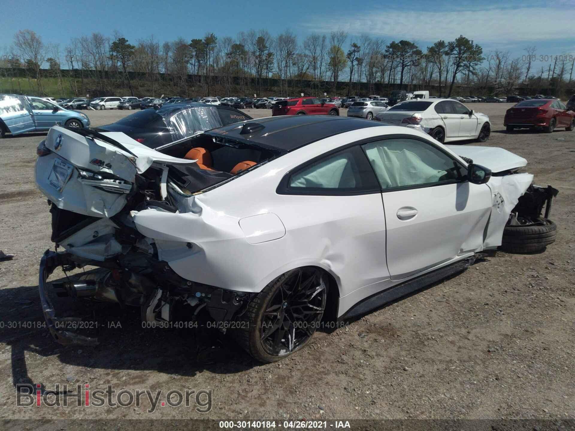 2021 BMW M4 - VIN: WBS33AZ03MCG74754 - Photo 4