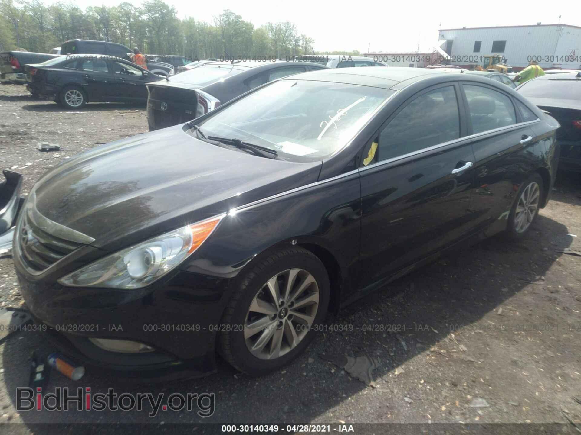 2014 HYUNDAI SONATA - VIN: 5NPEC4AC6EH917841 - Фото 2