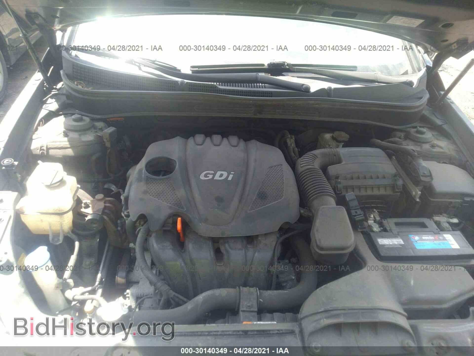 2014 HYUNDAI SONATA - VIN: 5NPEC4AC6EH917841 - Фото 10