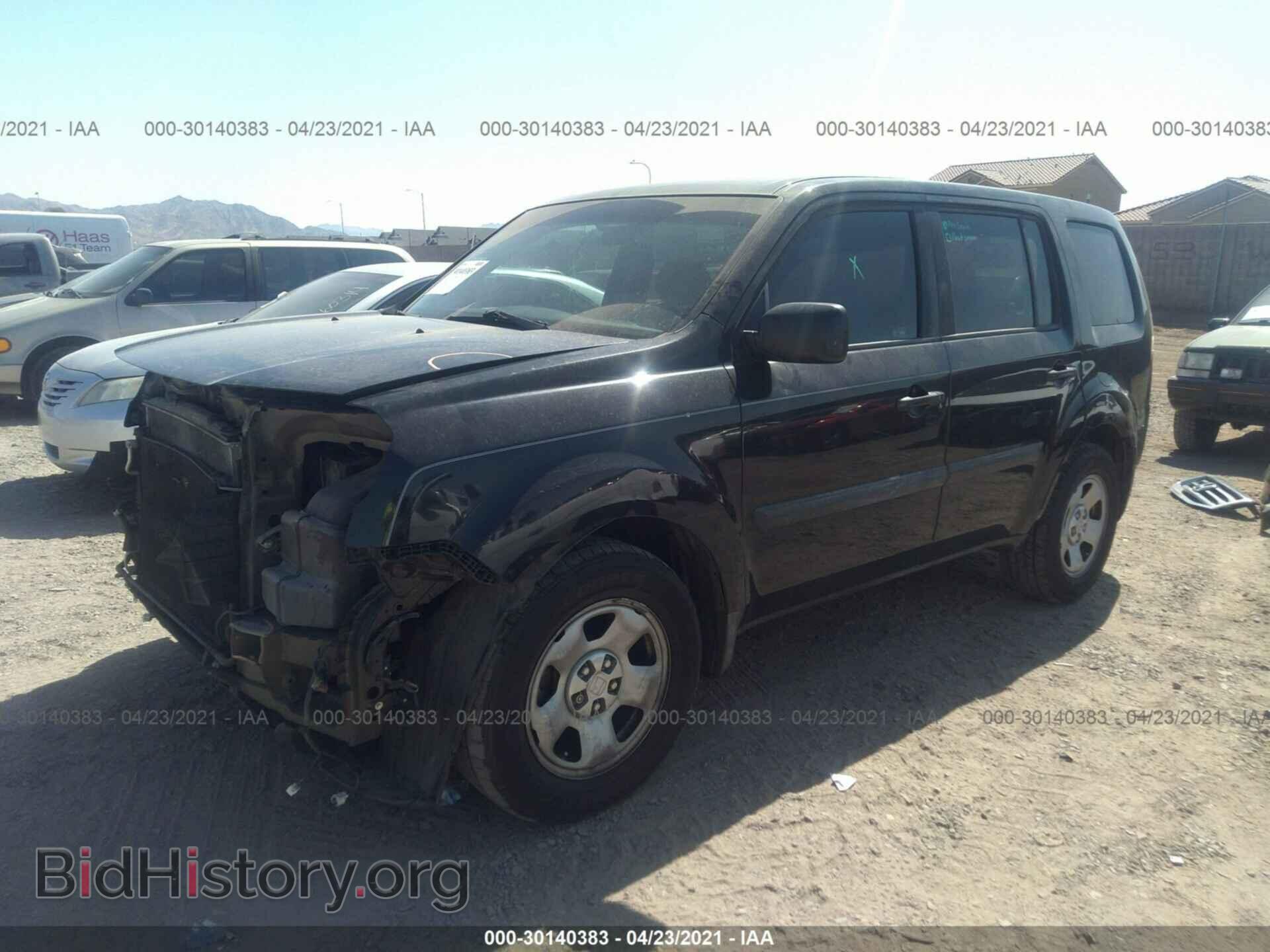 2012 HONDA PILOT - VIN: 5FNYF3H2XCB012333 - Фото 2