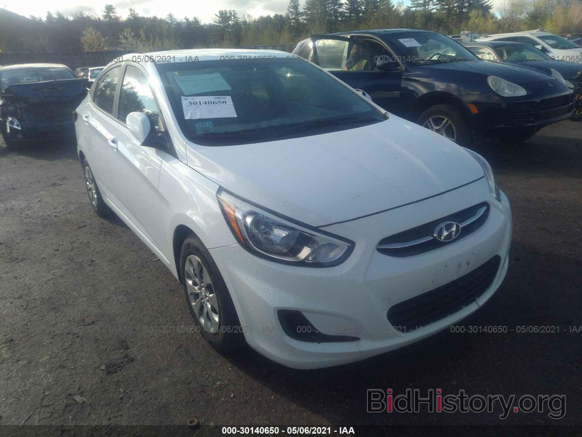 Photo KMHCT4AEXHU309724 - HYUNDAI ACCENT 2017