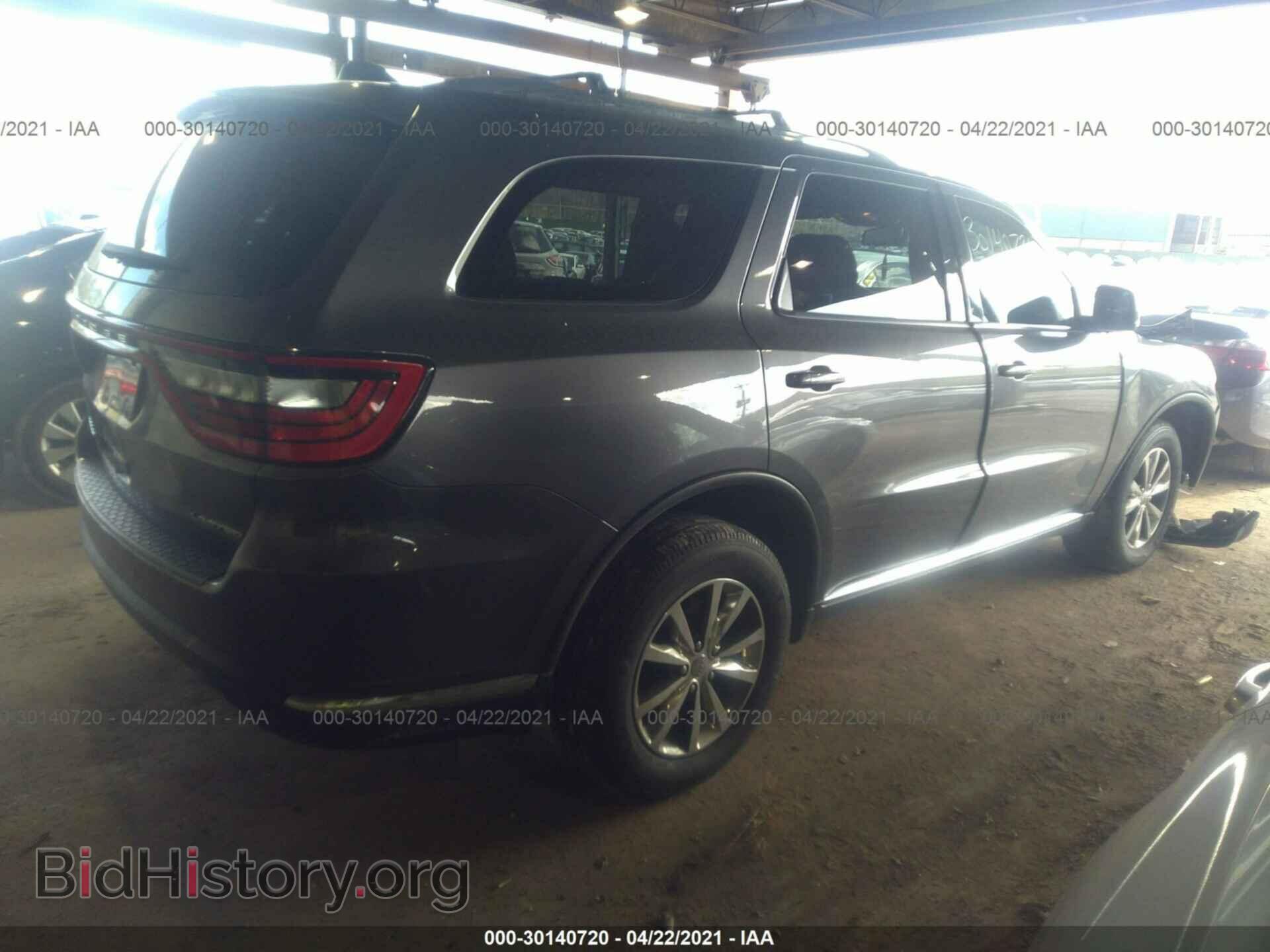 2016 DODGE DURANGO - VIN: 1C4RDJDG9GC387410 - Фото 4