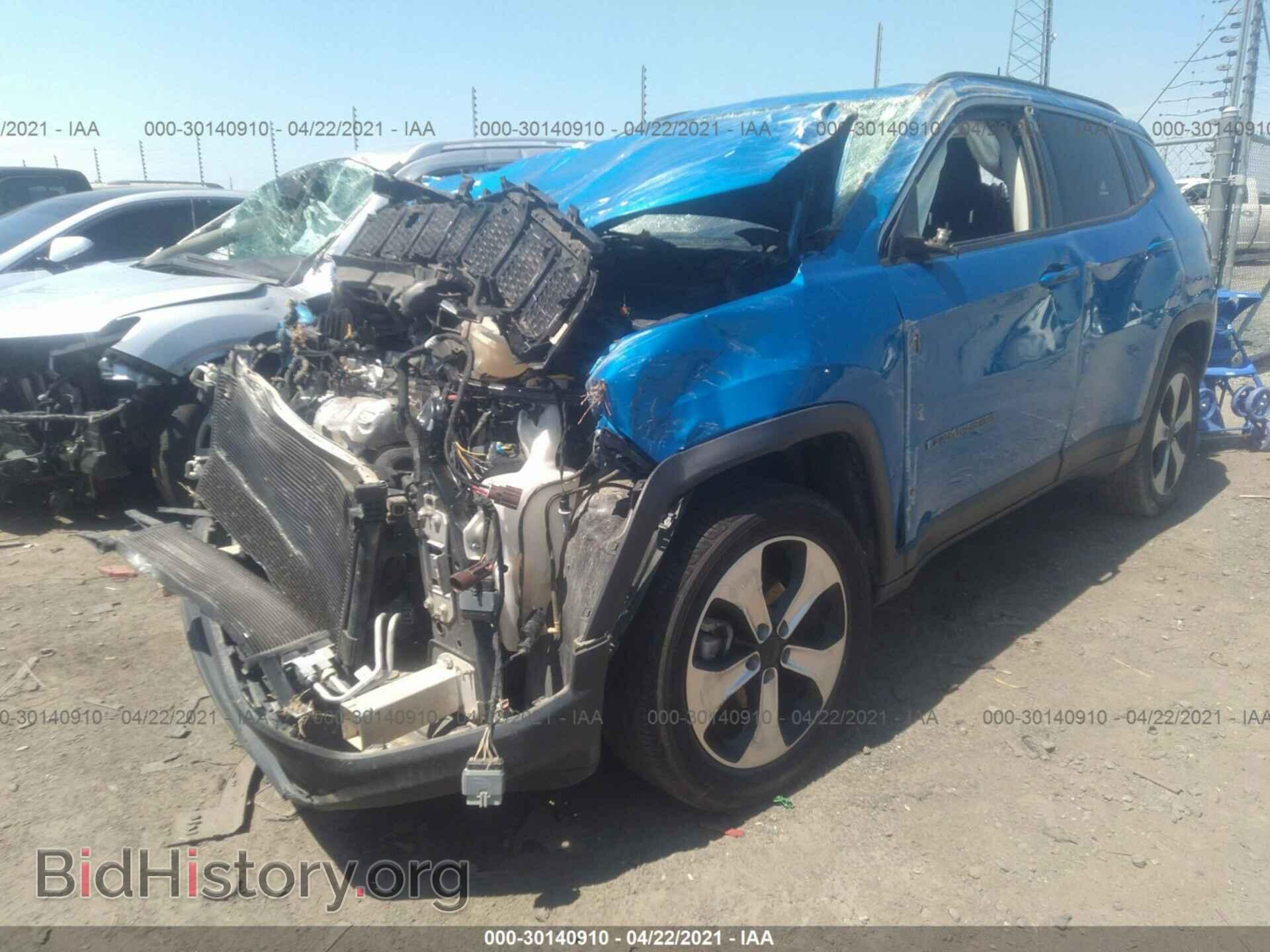 2017 JEEP COMPASS - VIN: 3C4NJDBB3HT655938 - Фото 2