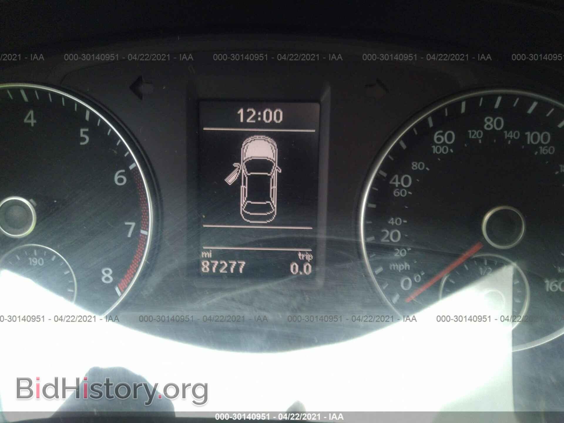 2014 VOLKSWAGEN PASSAT - VIN: 1VWCS7A34EC059564 - Фото 7