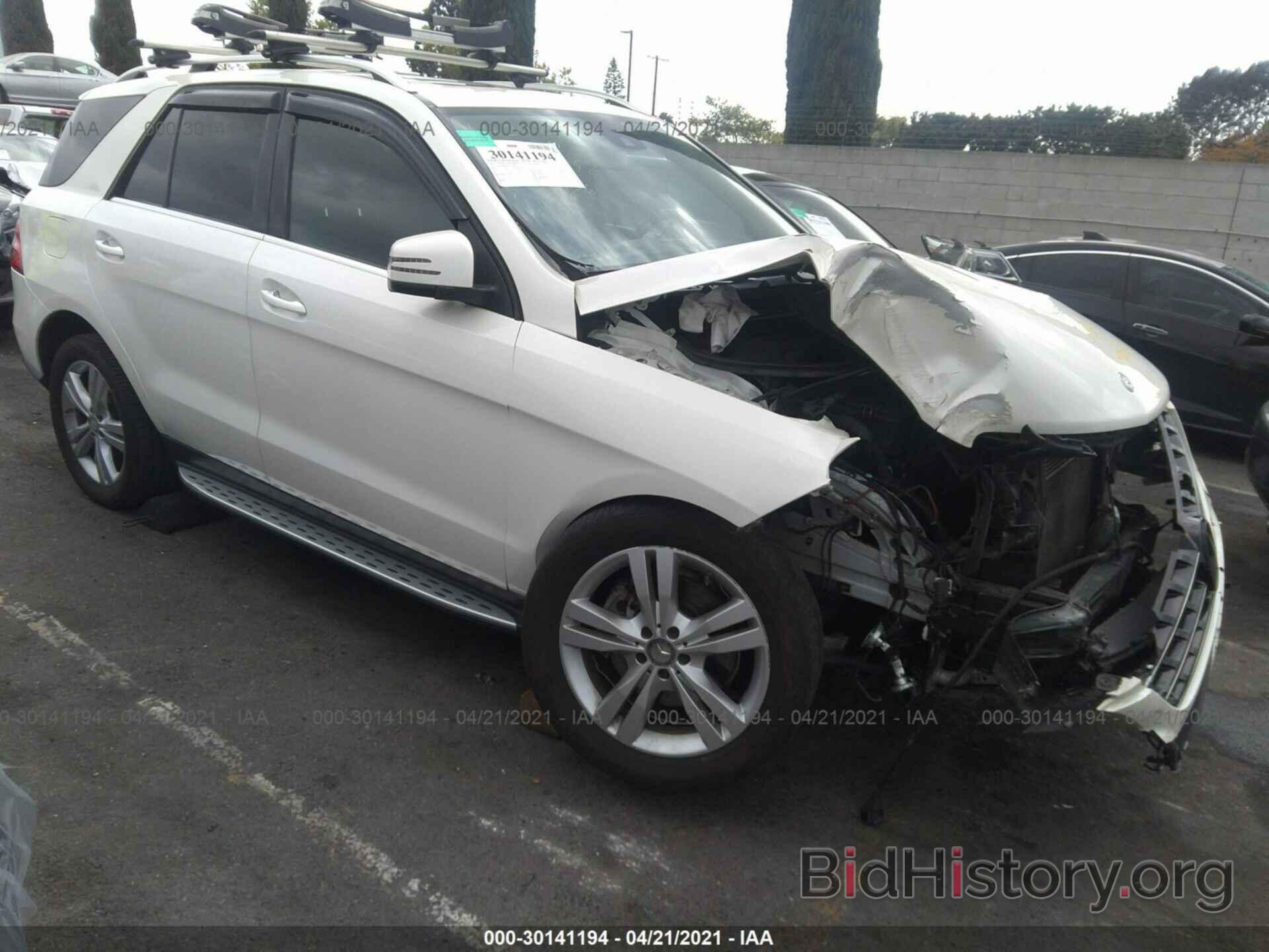 Photo 4JGDA5JB9DA134268 - MERCEDES-BENZ M-CLASS 2013