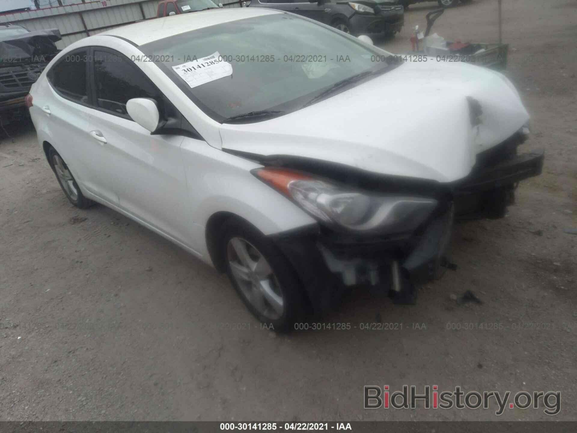 Photo 5NPDH4AE2DH181221 - HYUNDAI ELANTRA 2013