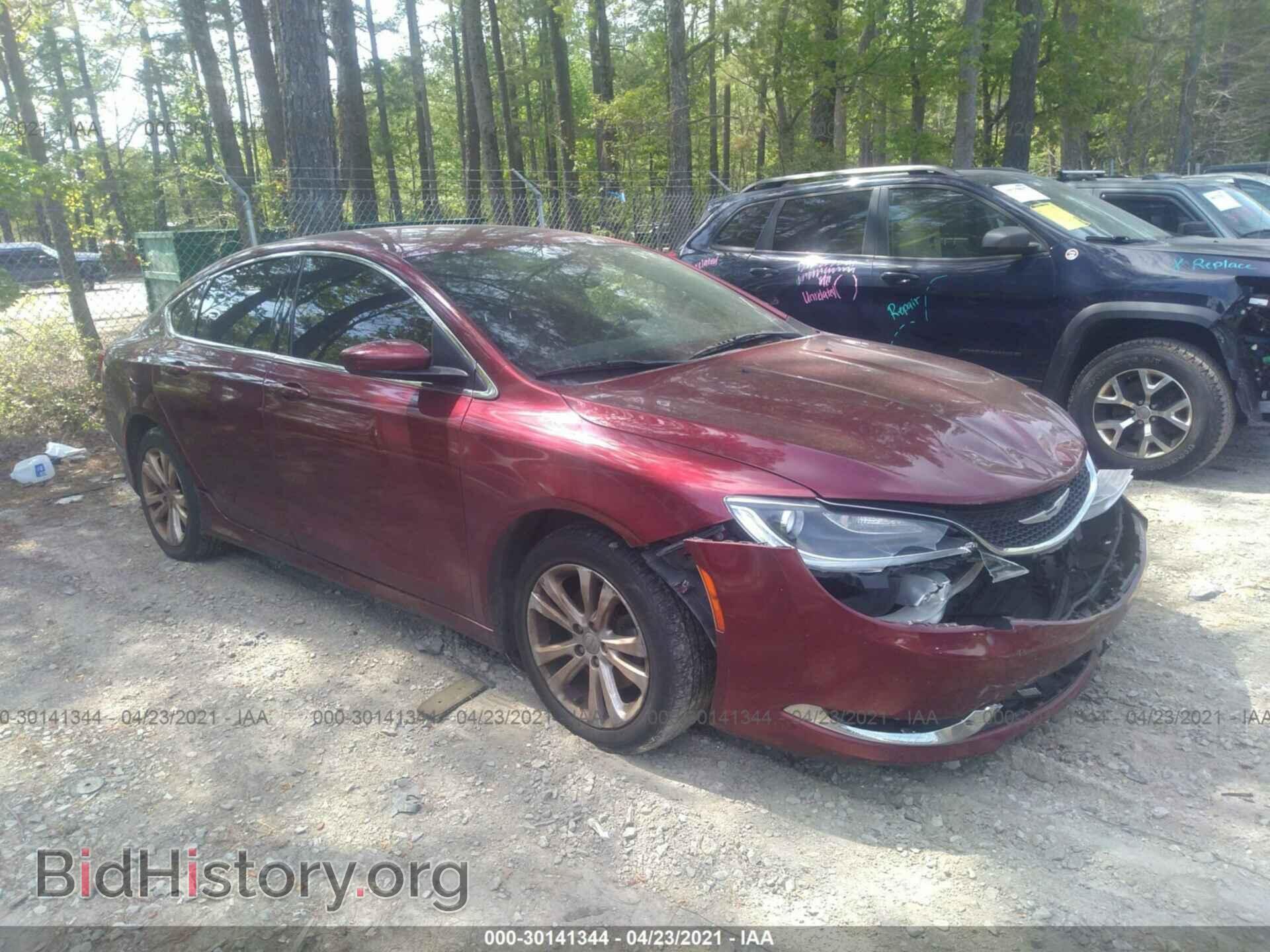 Фотография 1C3CCCAB2FN675483 - CHRYSLER 200 2015