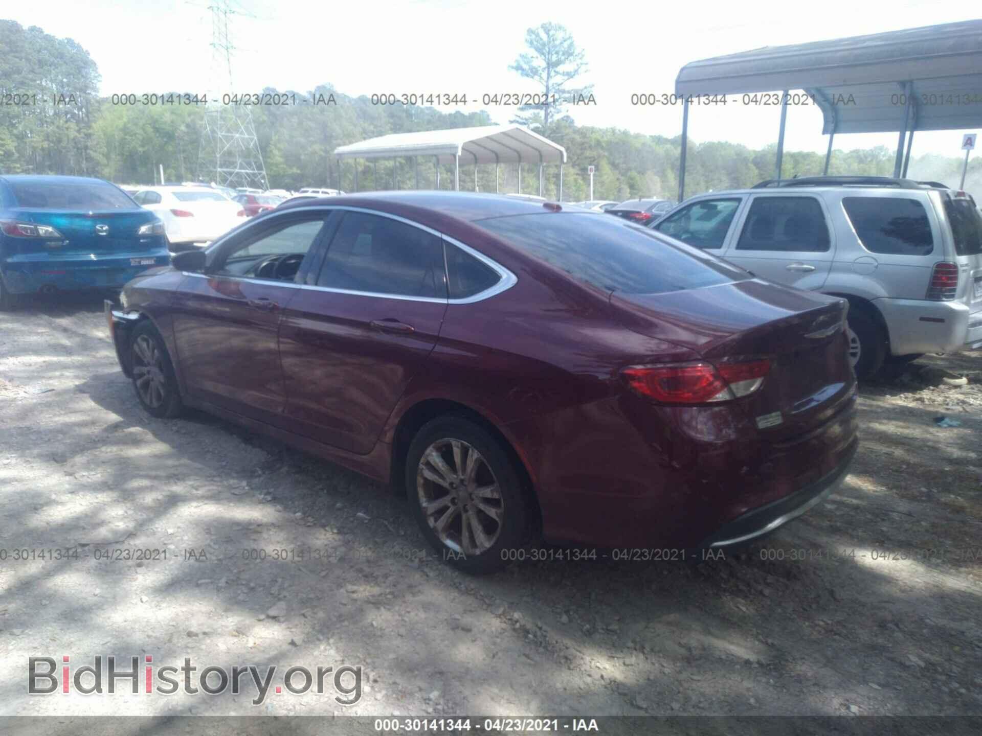 2015 CHRYSLER 200 - VIN: 1C3CCCAB2FN675483 - Фото 3