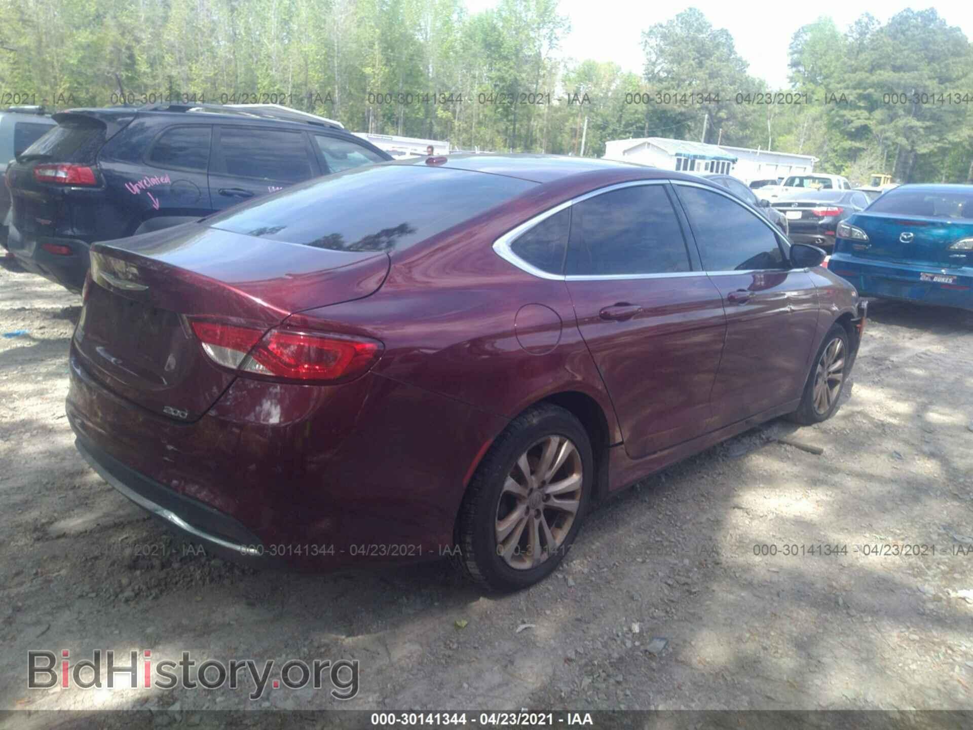 2015 CHRYSLER 200 - VIN: 1C3CCCAB2FN675483 - Фото 4
