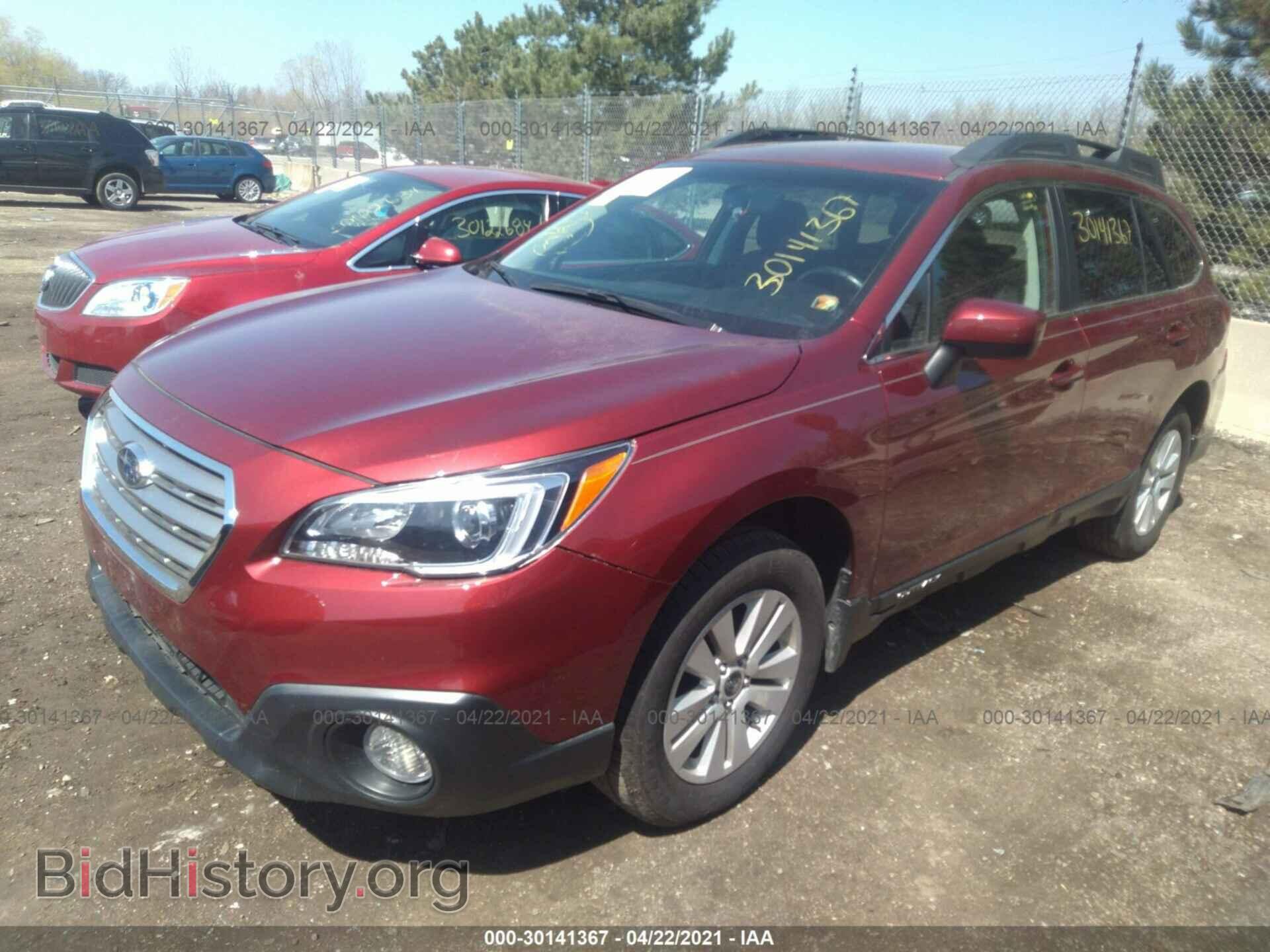 2017 SUBARU OUTBACK - VIN: 4S4BSACC5H3201672 - Фото 2