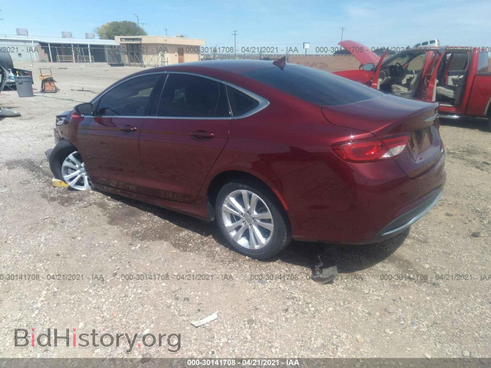 2016 CHRYSLER 200 - VIN: 1C3CCCAB5GN165842 - Фото 3