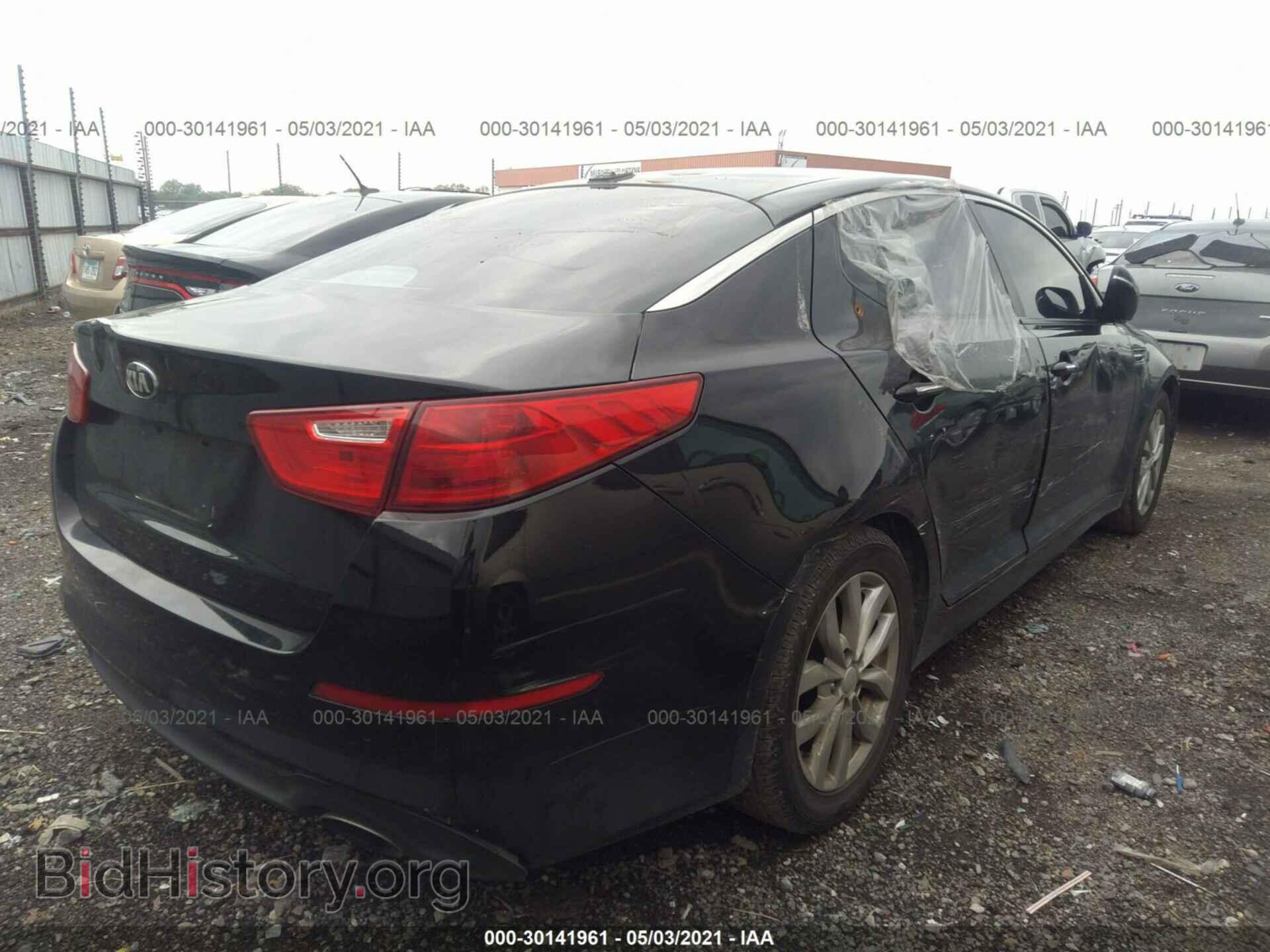 2015 KIA OPTIMA - VIN: 5XXGM4A79FG442904 - Фото 4