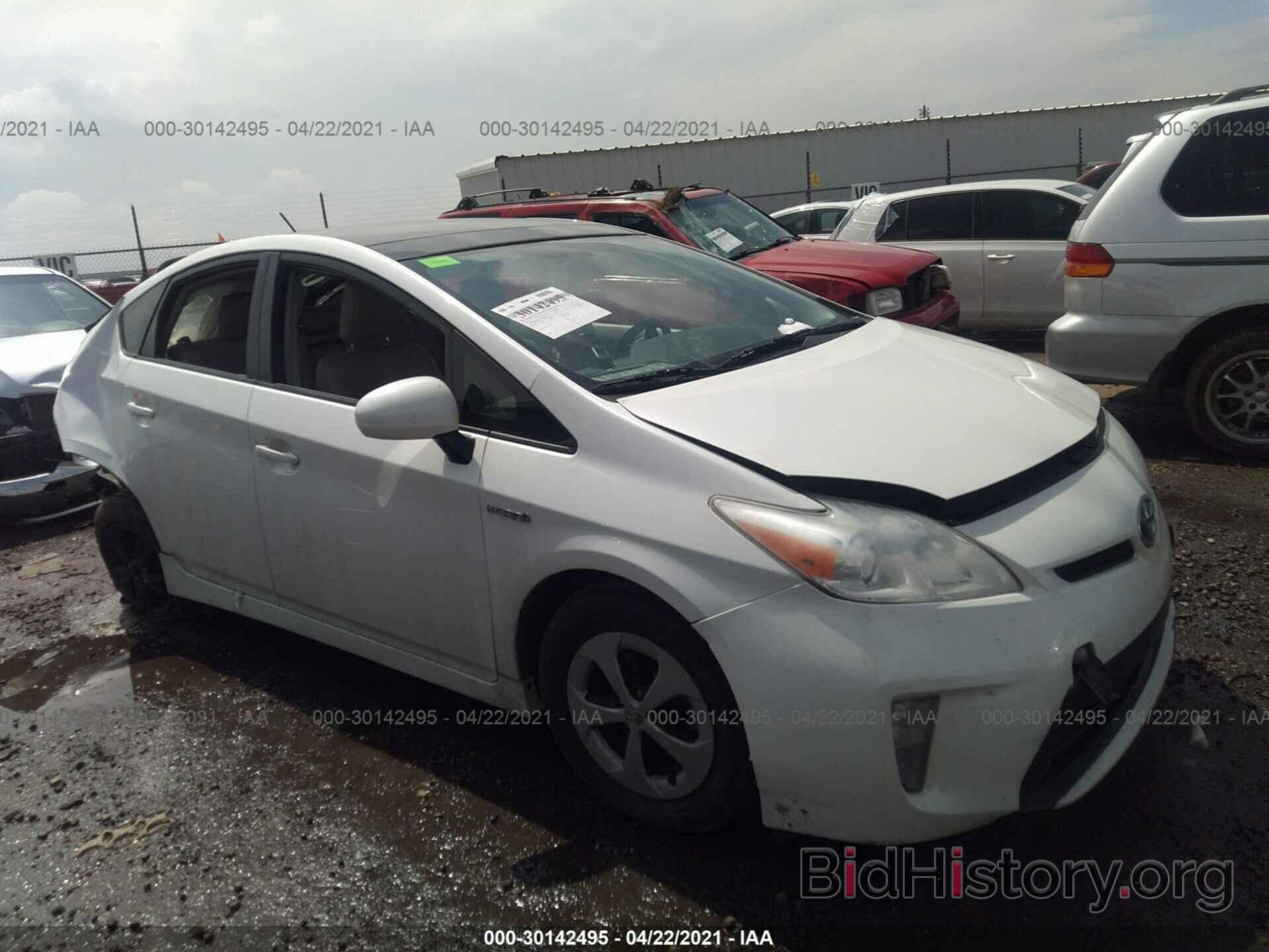 Фотография JTDKN3DU0C5492254 - TOYOTA PRIUS 2012