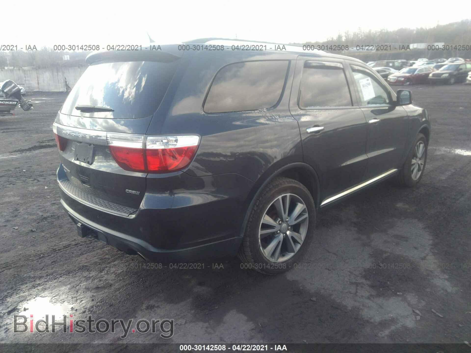 2013 DODGE DURANGO - VIN: 1C4RDJDG9DC663628 - Фото 4