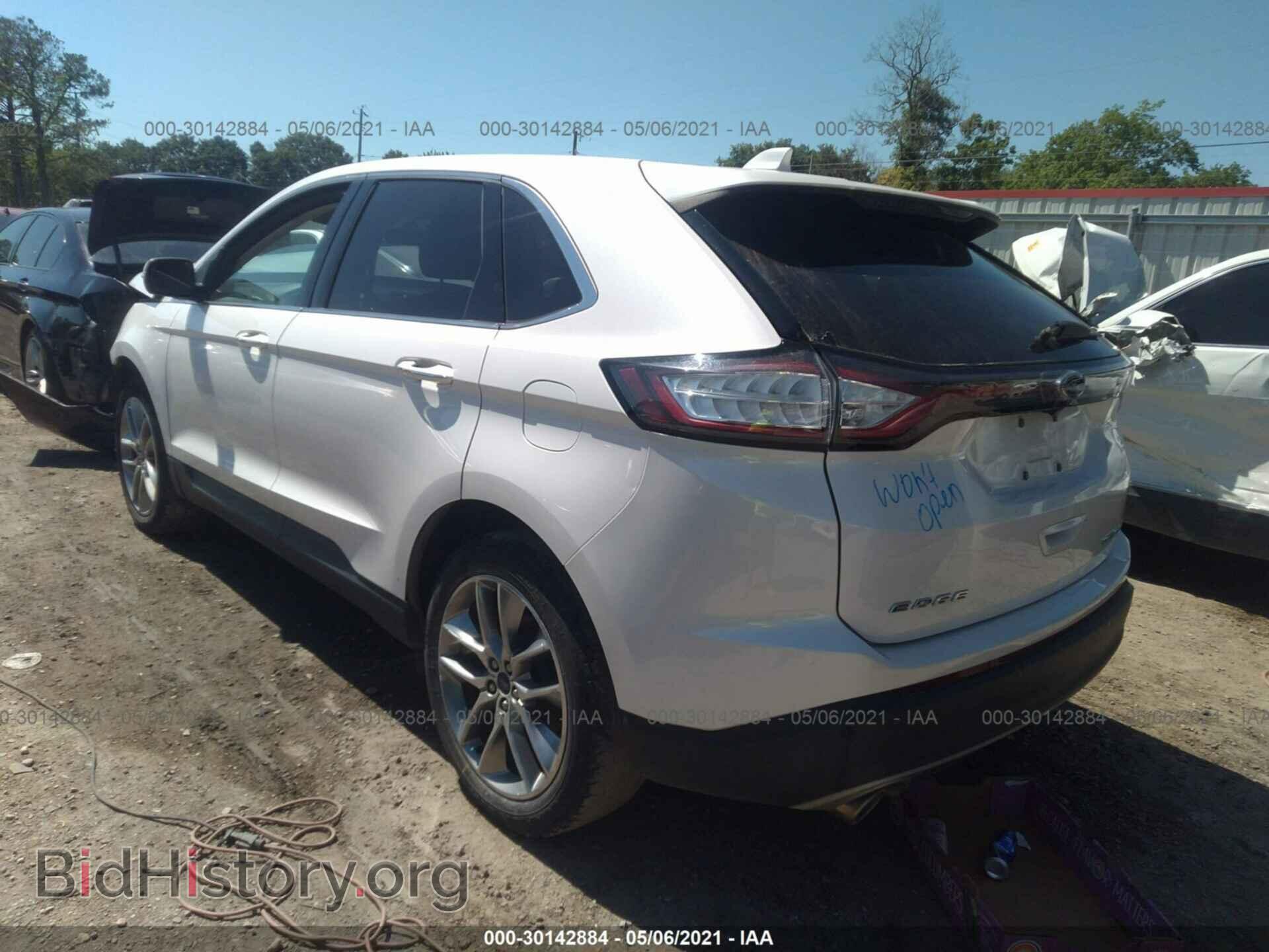 2015 FORD EDGE - VIN: 2FMTK3K85FBB60194 - Фото 3