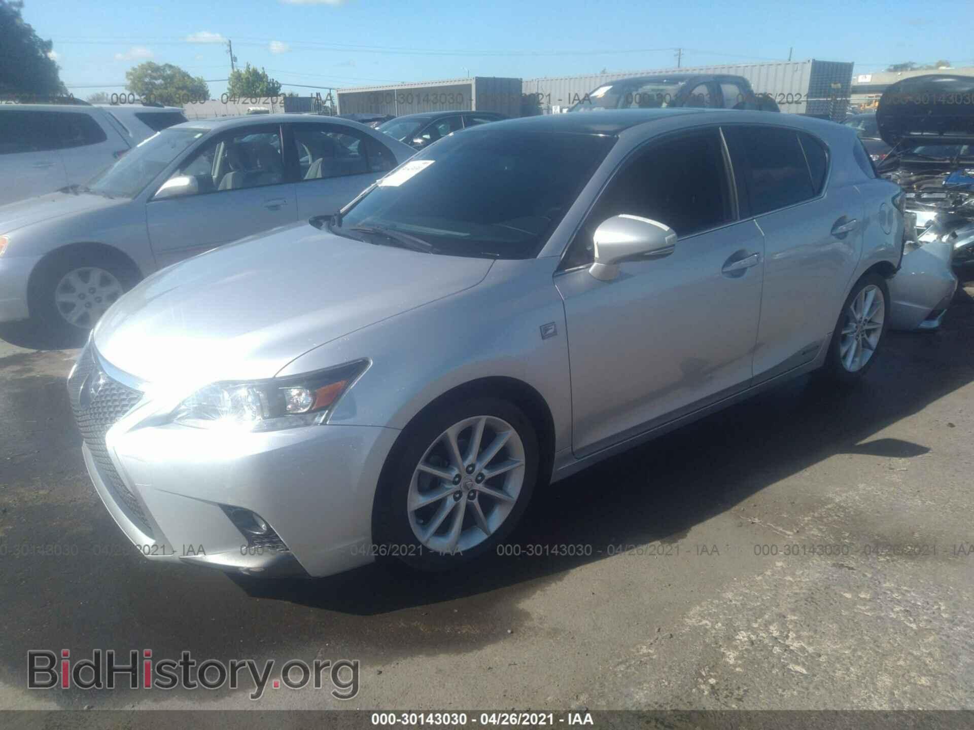 2015 LEXUS CT 200H - VIN: JTHKD5BH9F2240334 - Фото 2