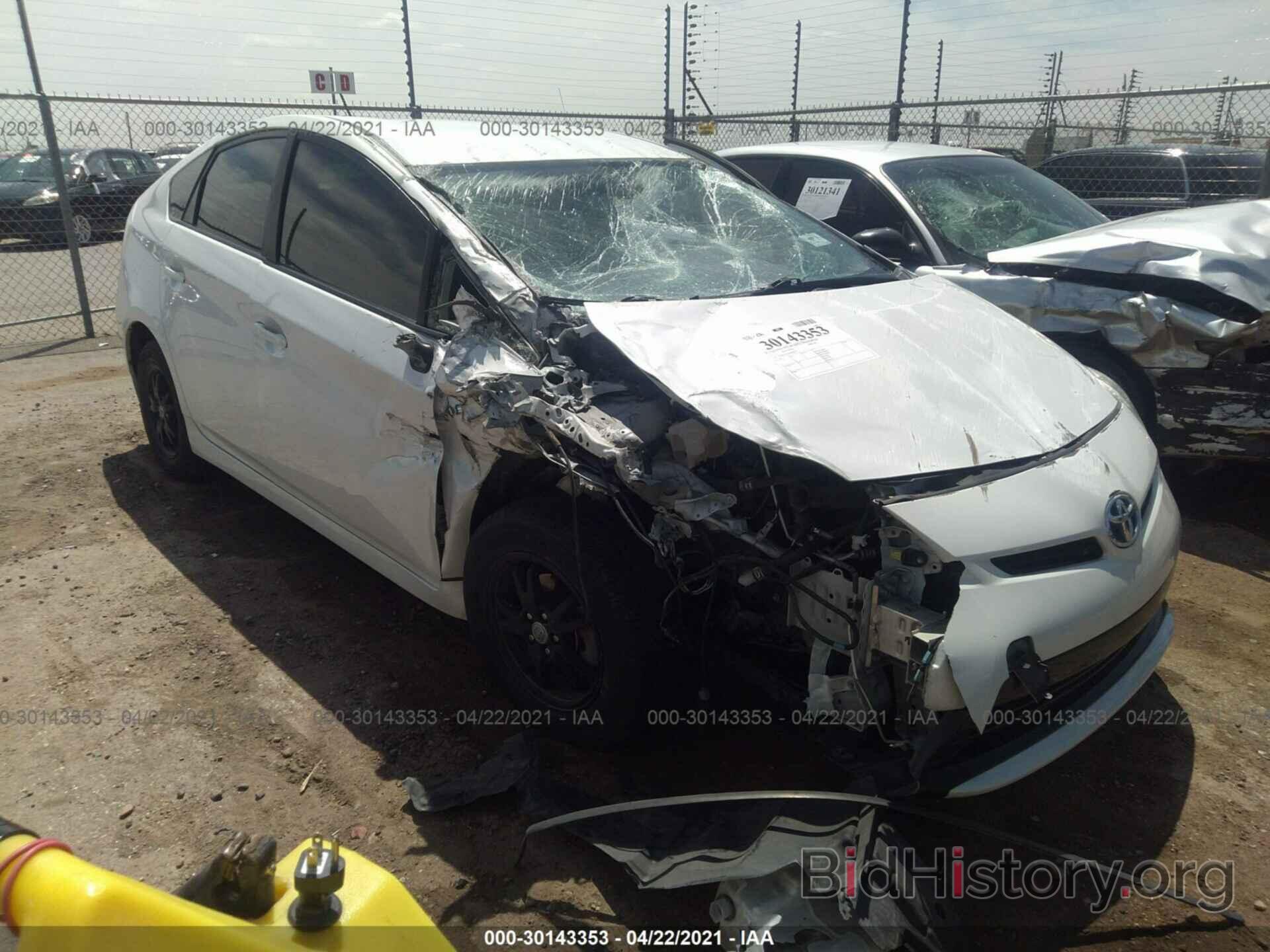 Photo JTDKN3DU4D5692359 - TOYOTA PRIUS 2013