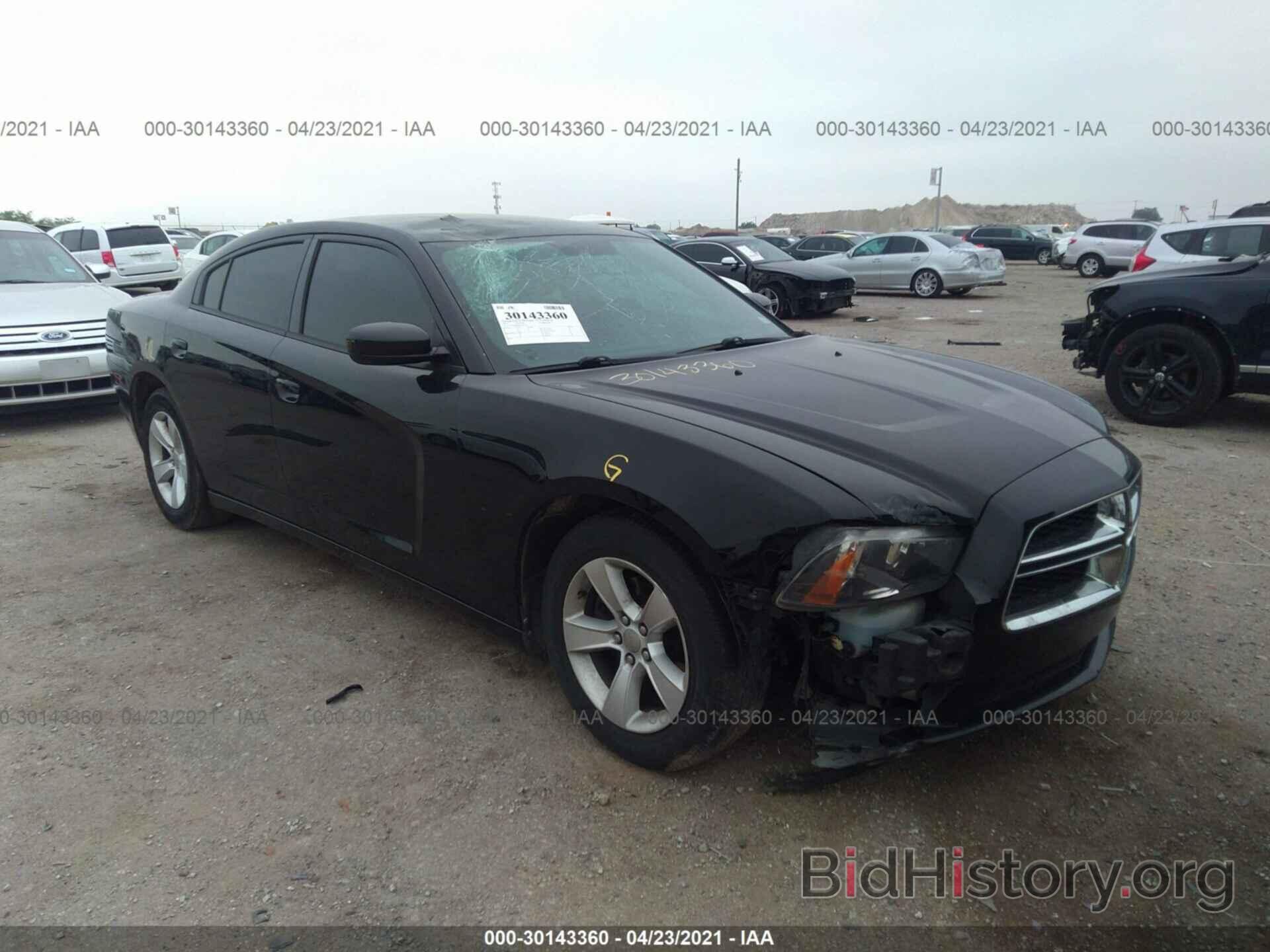 Photo 2C3CDXHG0EH149950 - DODGE CHARGER 2014