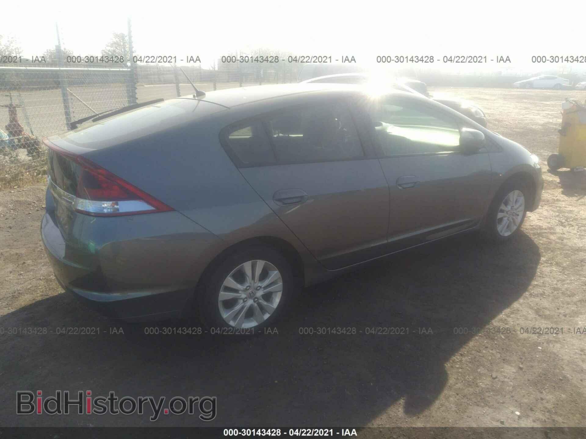 2012 HONDA INSIGHT - VIN: JHMZE2H71CS000876 - Фото 4